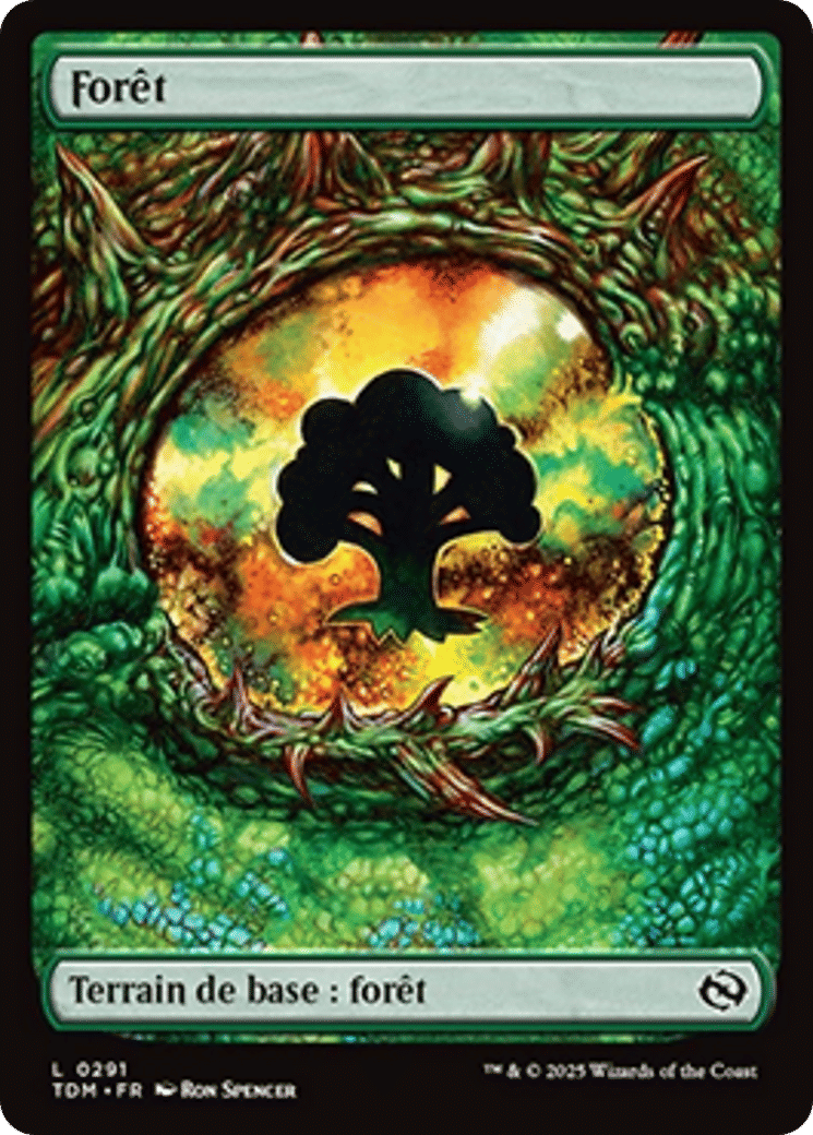 Forêt — Tarkir: Dragonstorm — Magic: The Gathering