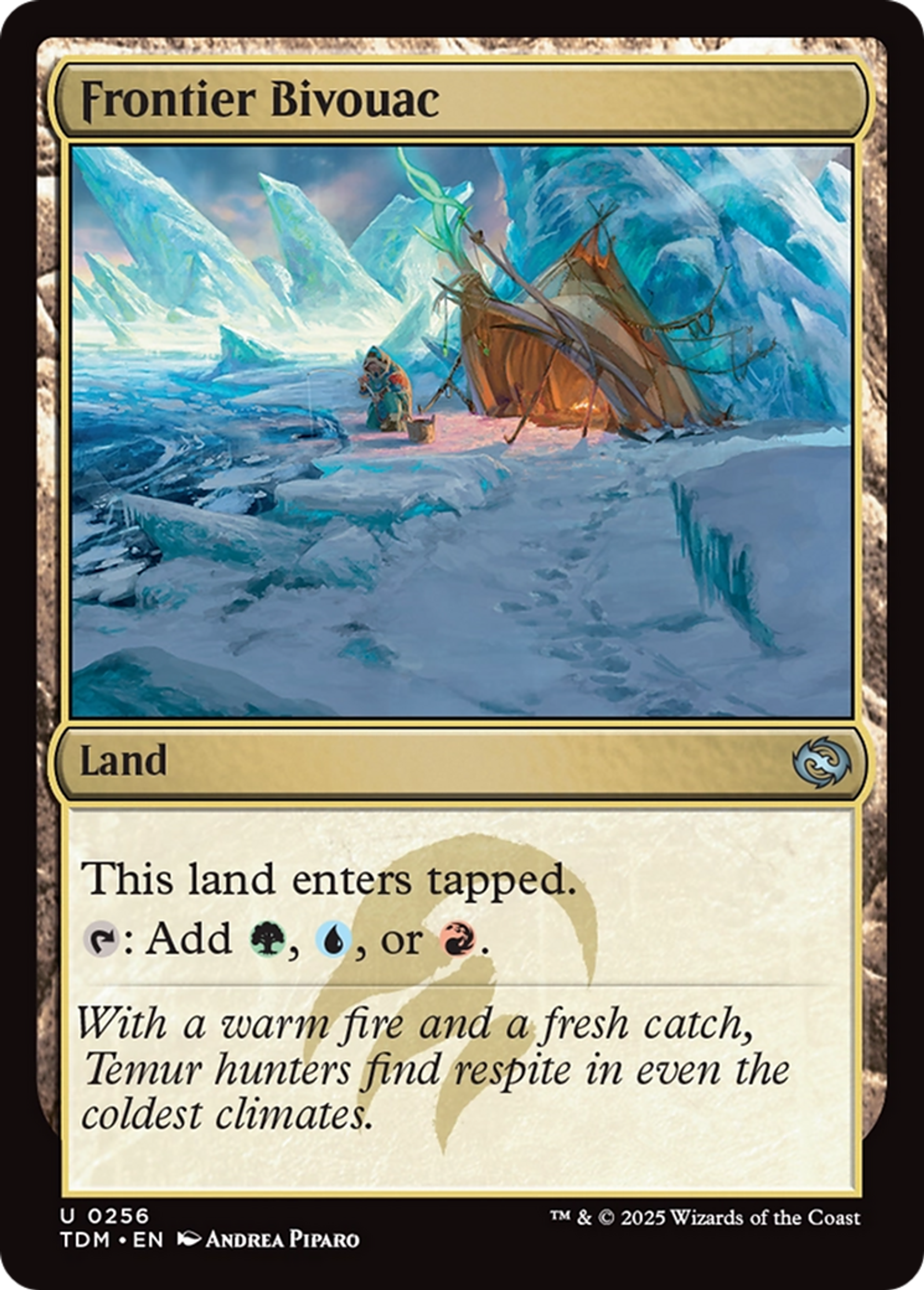 Bivouac de frontière — Tarkir: Dragonstorm — Magic: The Gathering