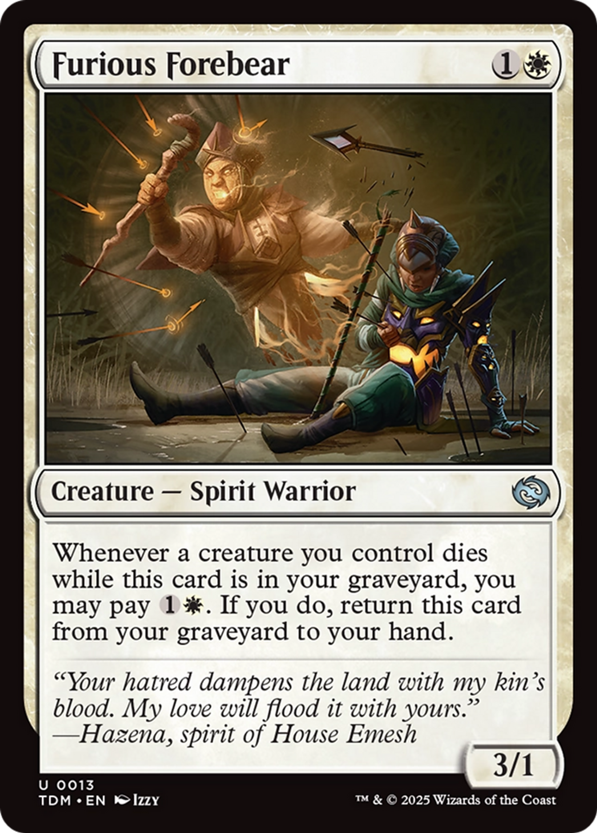 Aïeul furieux — Tarkir: Dragonstorm — Magic: The Gathering