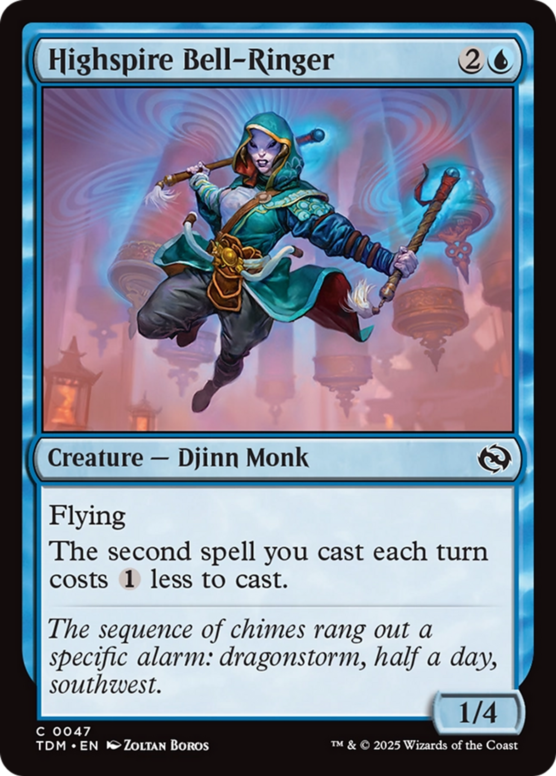 Sonneur de cloche de hautecime — Tarkir: Dragonstorm — Magic: The Gathering