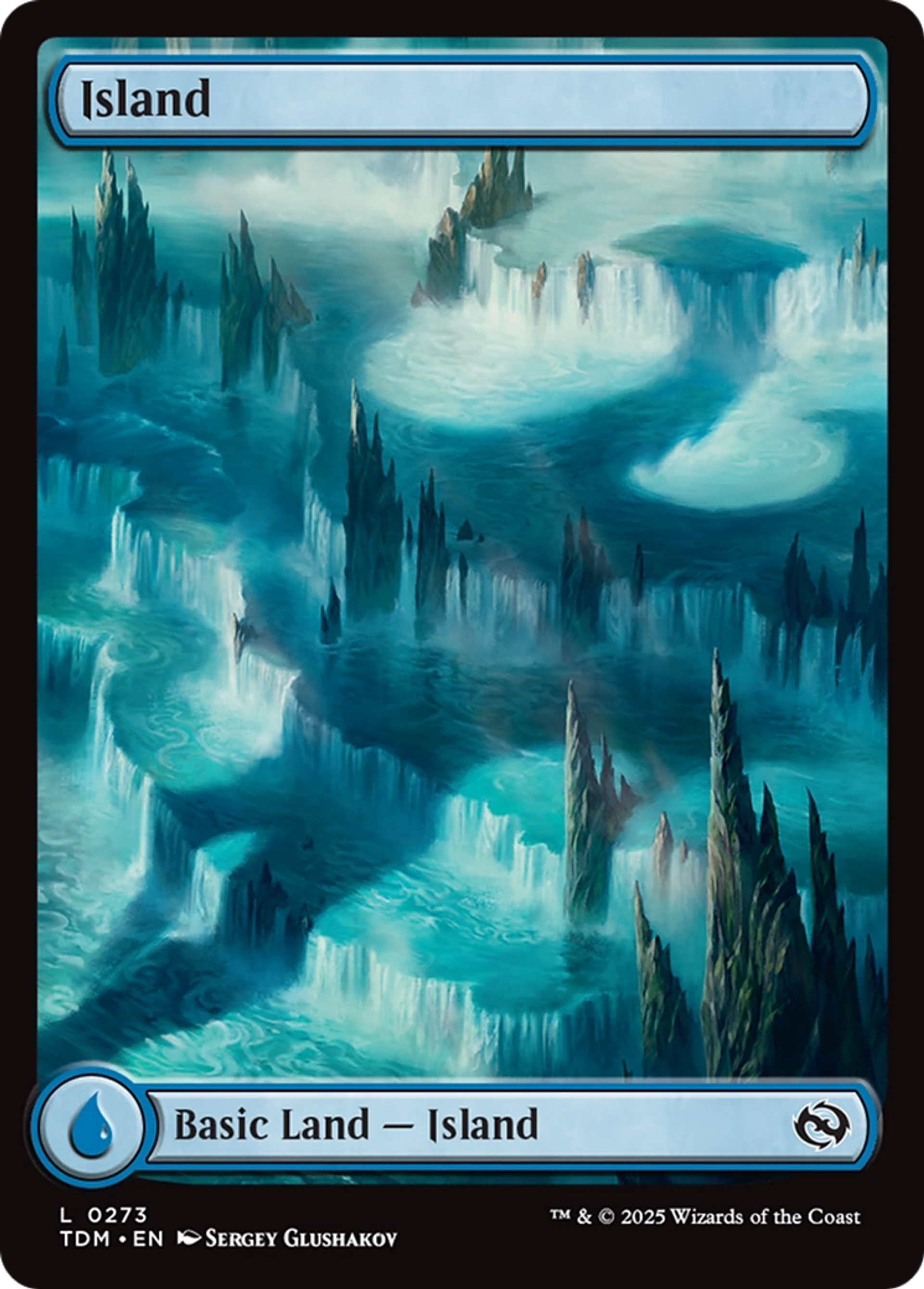 Island — Tarkir: Dragonstorm — Magic: The Gathering
