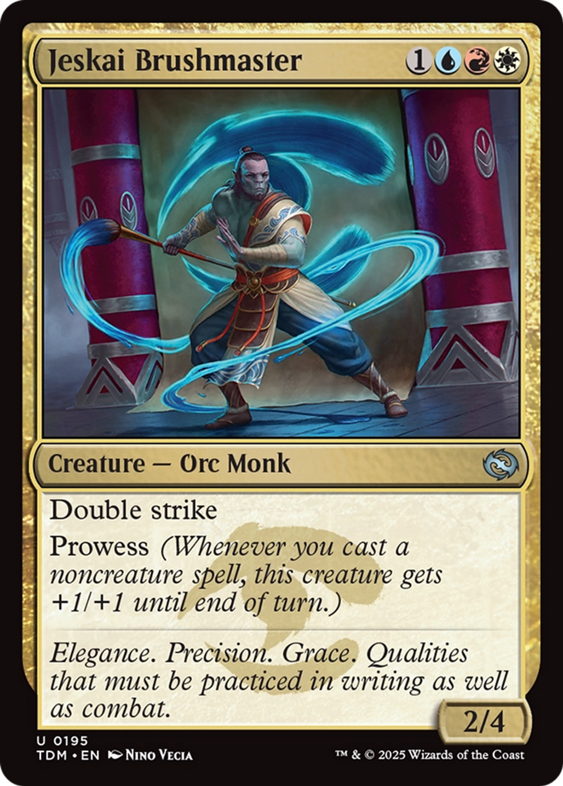 Jeskai Brushmaster — Tarkir: Dragonstorm — Magic: The Gathering
