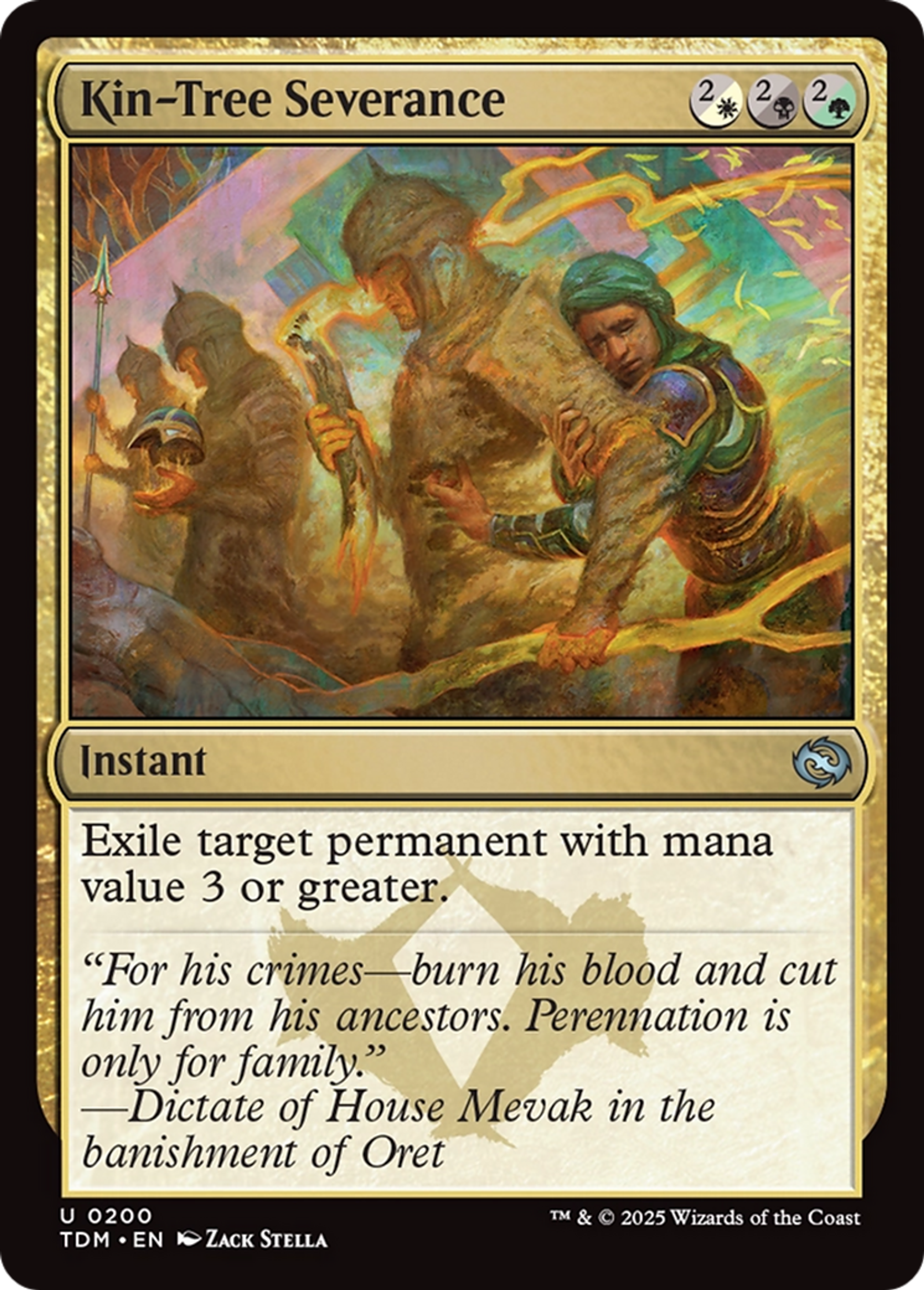 Kin-Tree Severance — Tarkir: Dragonstorm — Magic: The Gathering