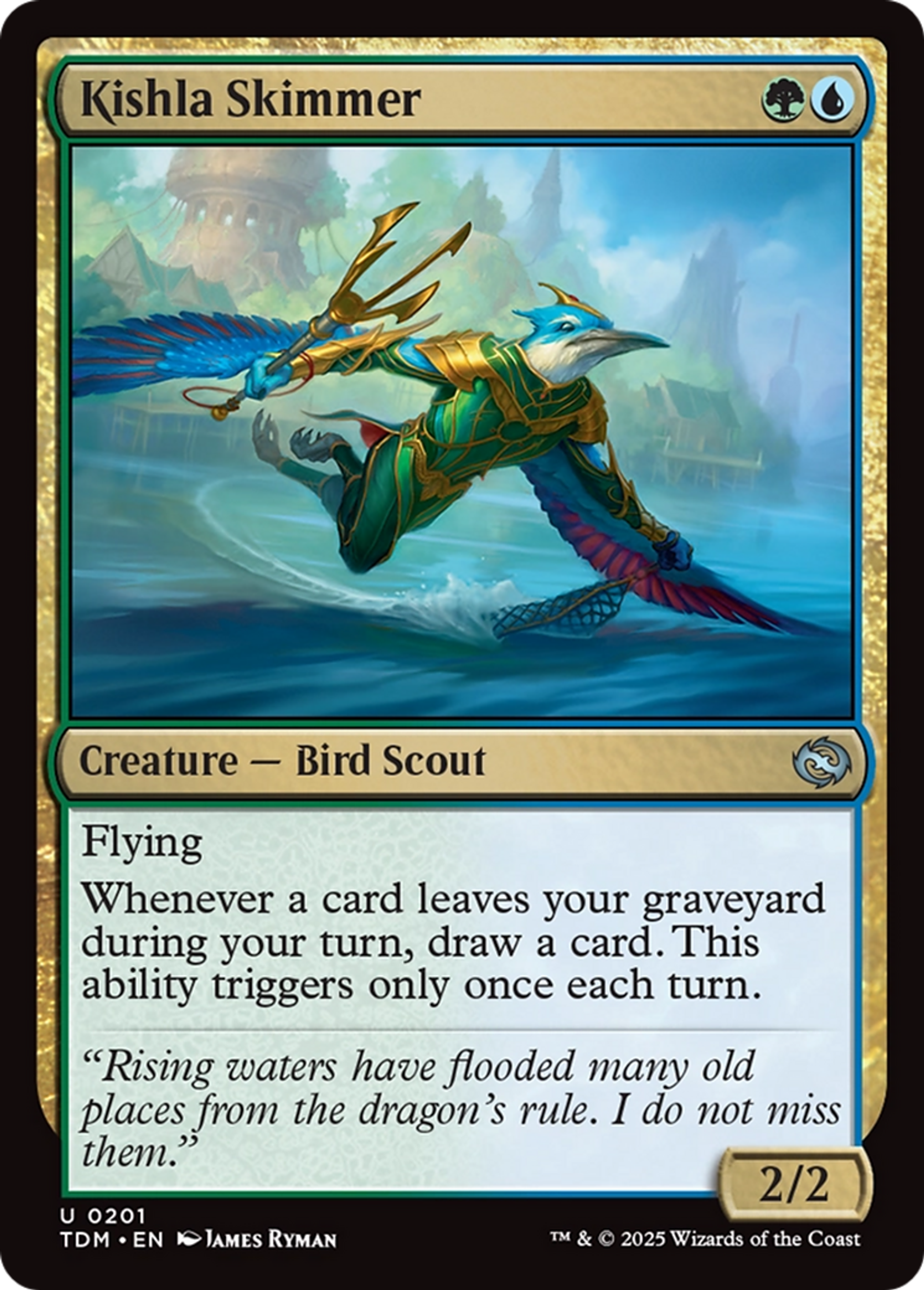 Écumeur de Kishla — Tarkir: Dragonstorm — Magic: The Gathering