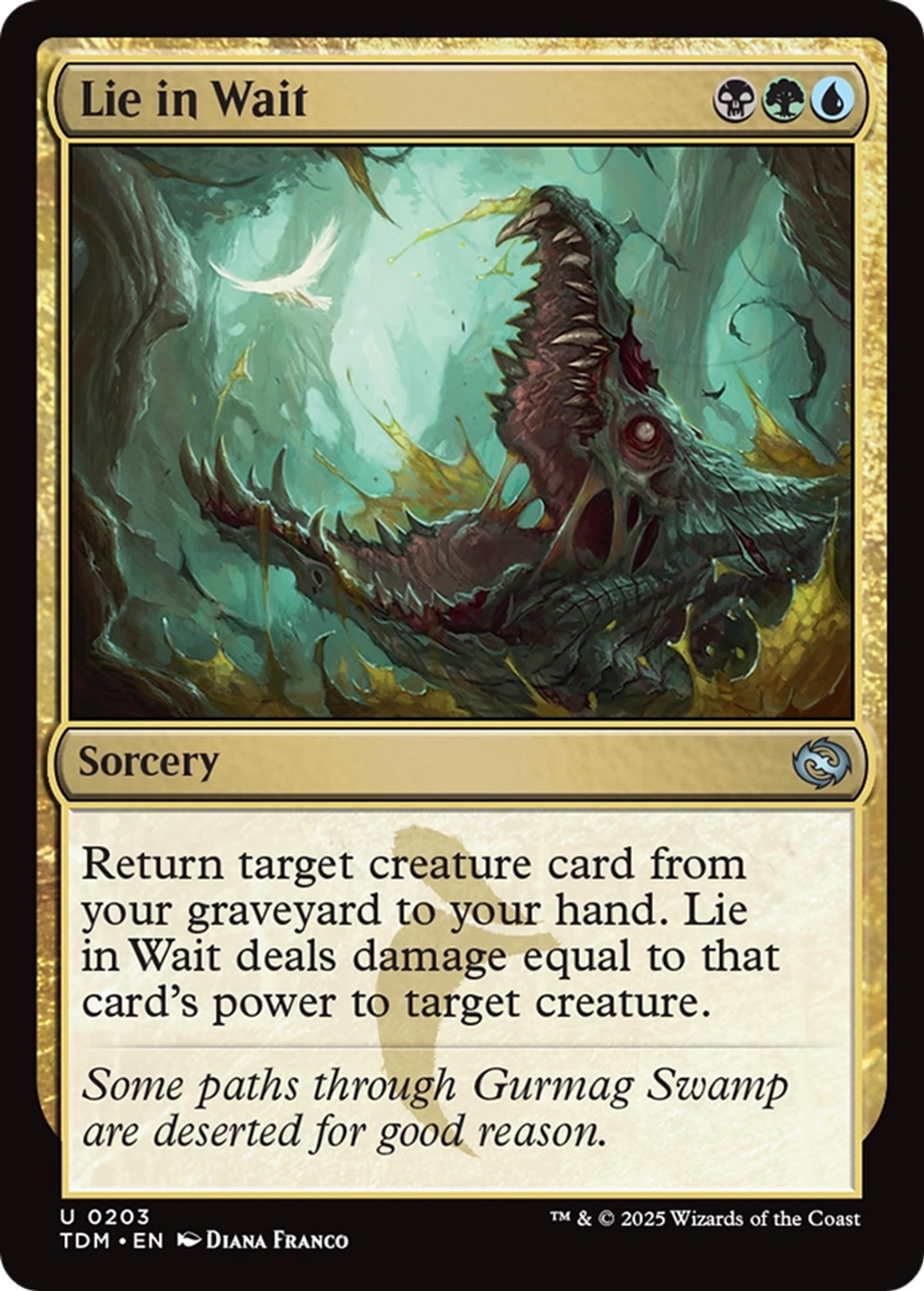 Lie in Wait — Tarkir: Dragonstorm — Magic: The Gathering