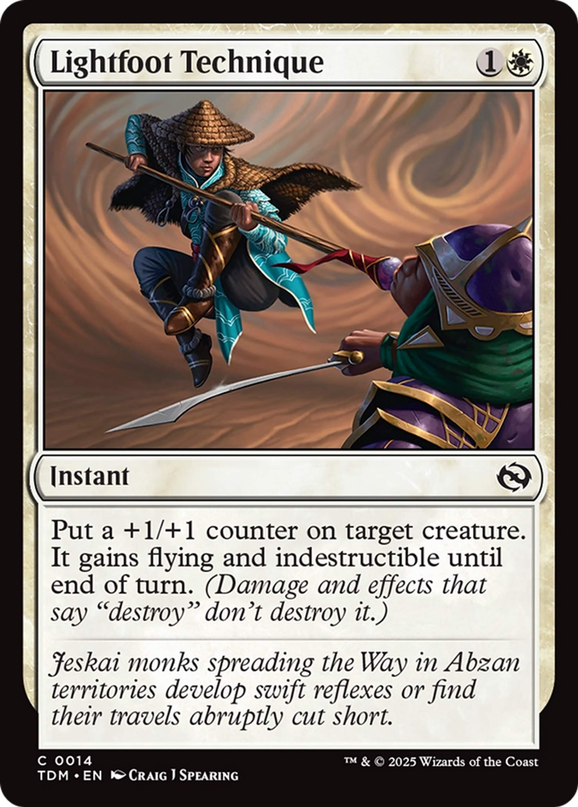 Lightfoot Technique — Tarkir: Dragonstorm — Magic: The Gathering