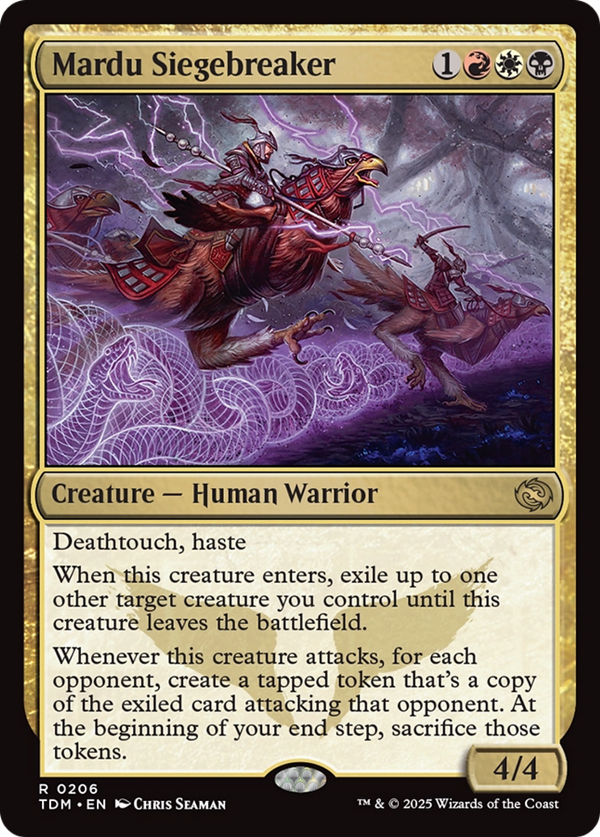 Mardu Siegebreaker — Tarkir: Dragonstorm — Magic: The Gathering