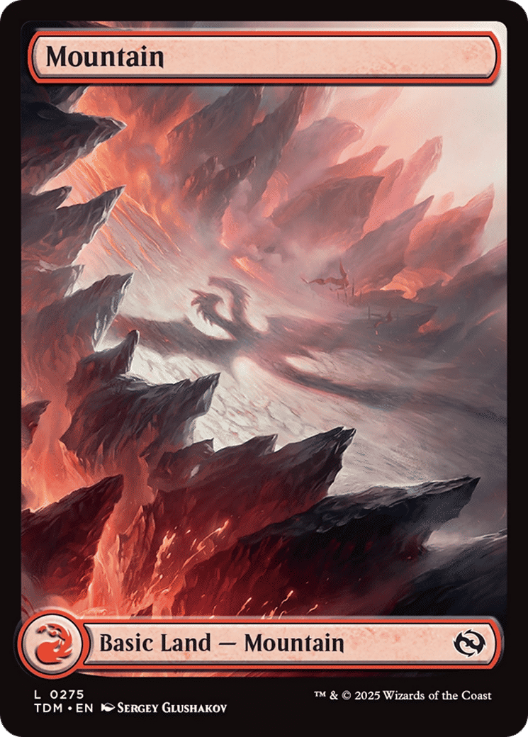 Mountain — Tarkir: Dragonstorm — Magic: The Gathering