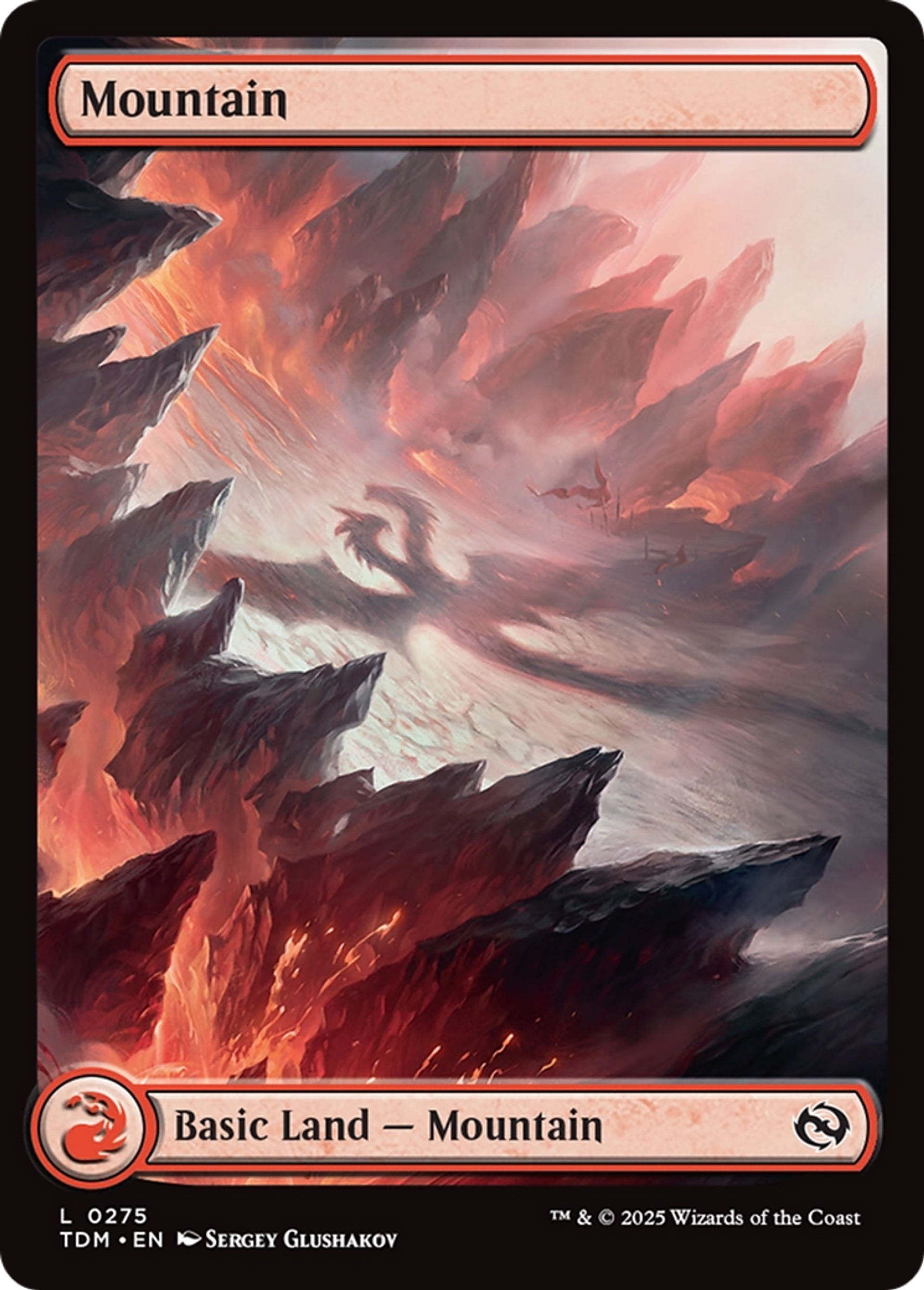 Montagne — Tarkir: Dragonstorm — Magic: The Gathering