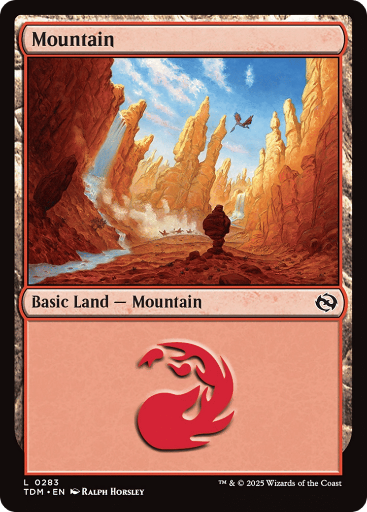 Mountain — Tarkir: Dragonstorm — Magic: The Gathering