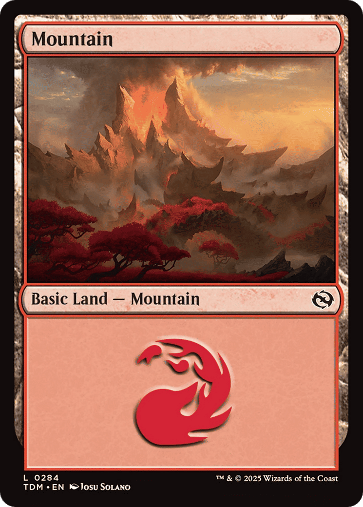 Mountain — Tarkir: Dragonstorm — Magic: The Gathering