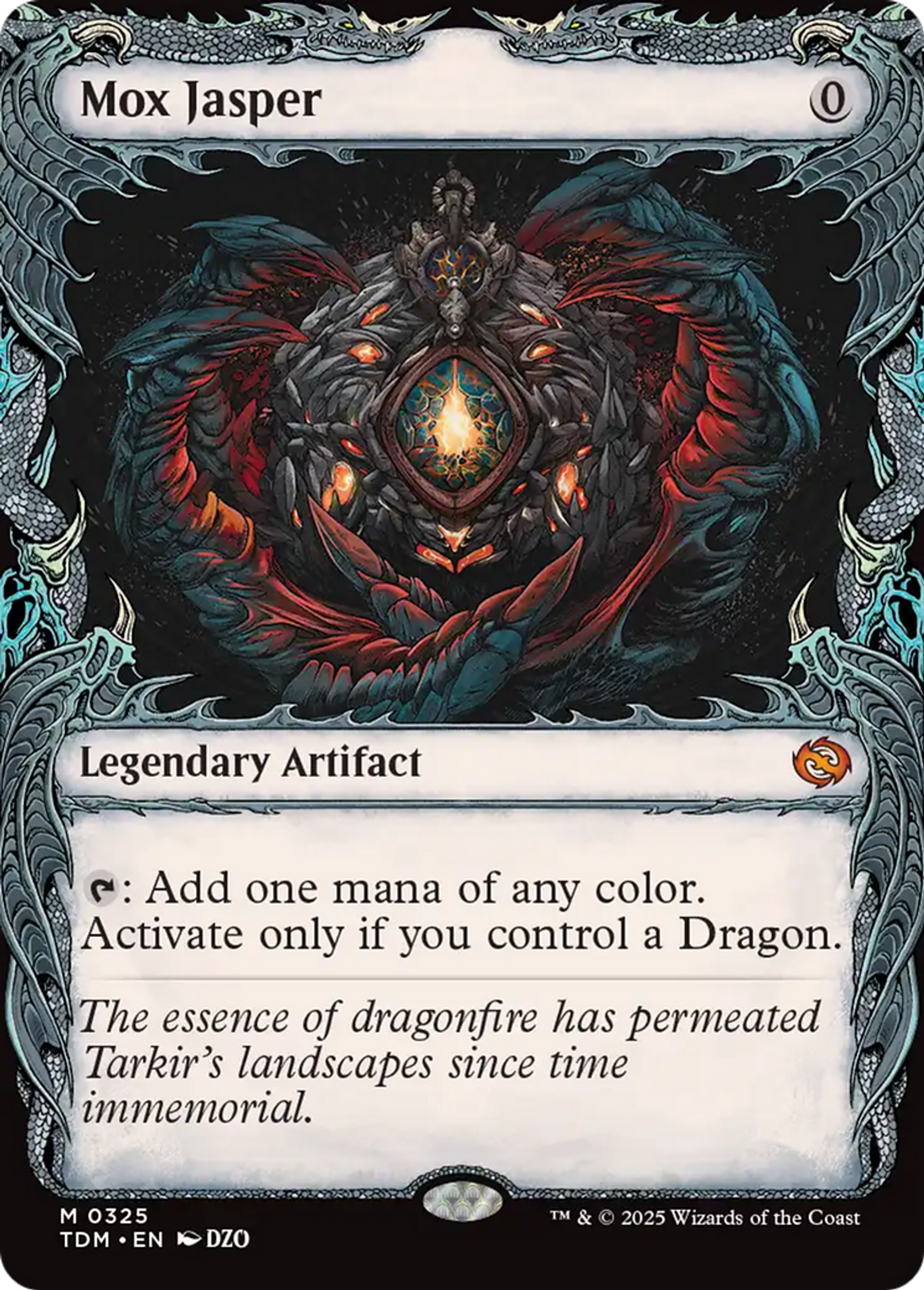 Mox de jaspe — Tarkir: Dragonstorm — Magic: The Gathering