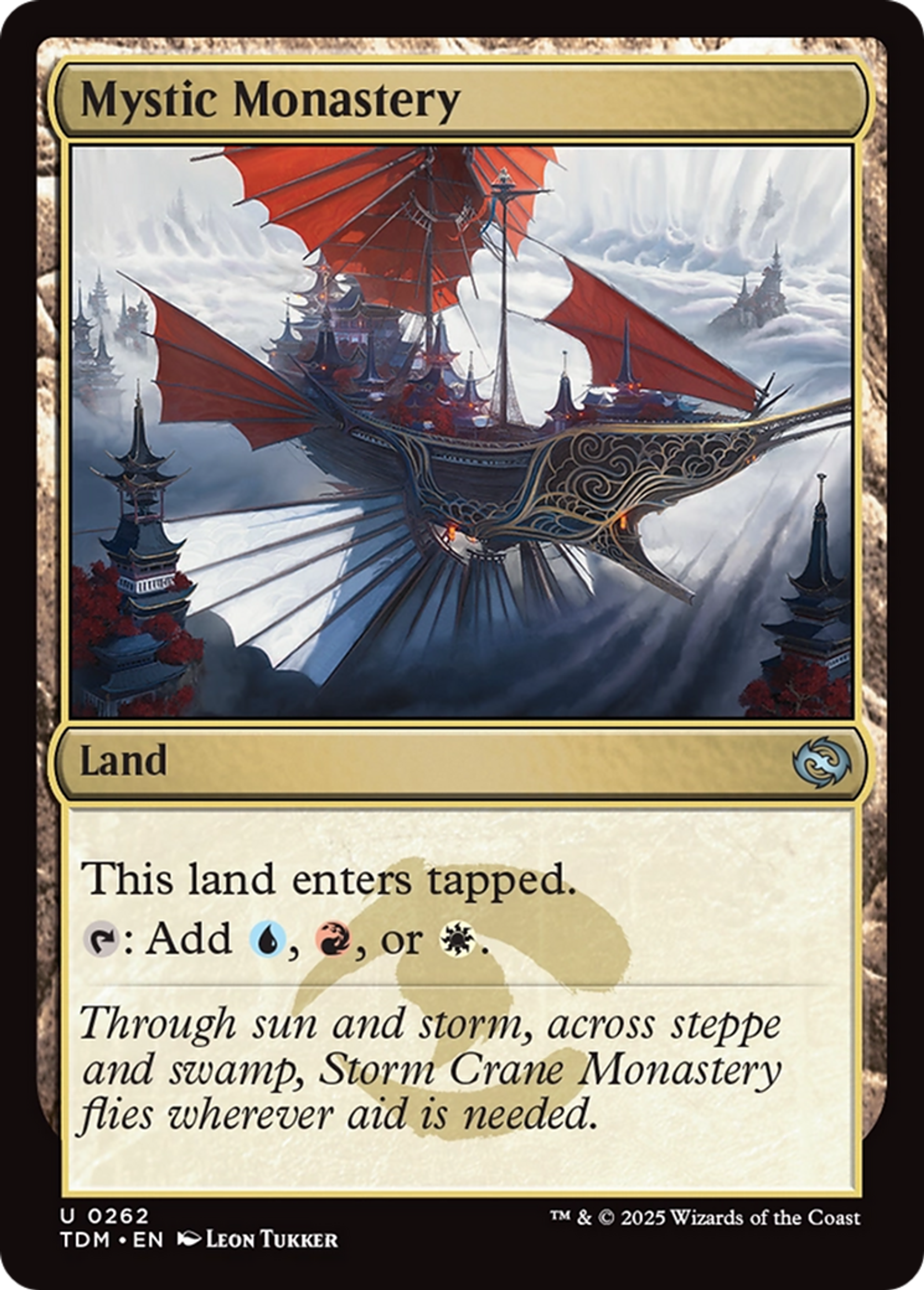 Mystic Monastery — Tarkir: Dragonstorm — Magic: The Gathering