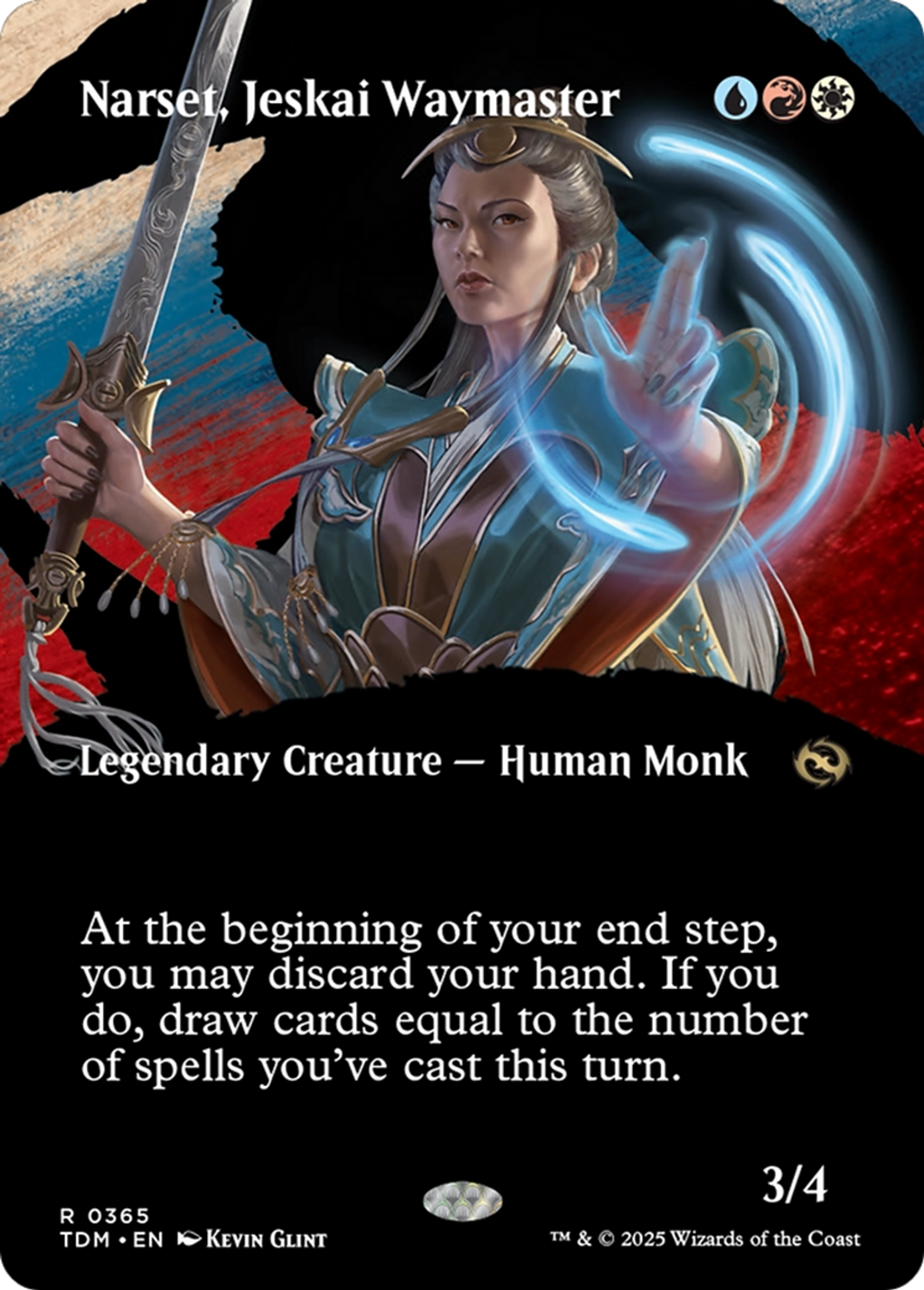 Narset, maîtresse de la Voie jeskaï — Tarkir: Dragonstorm — Magic: The Gathering