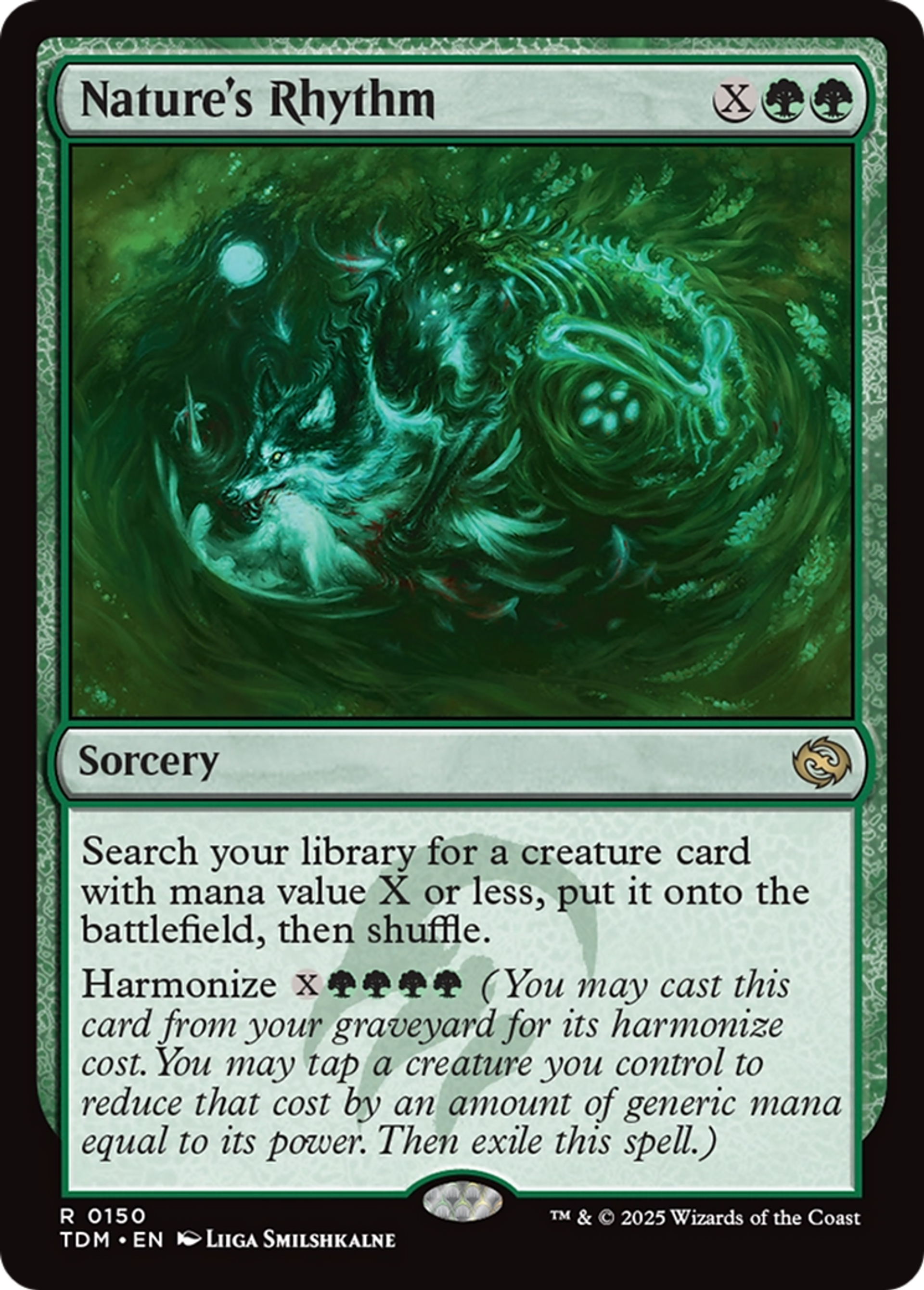 Nature's Rhythm — Tarkir: Dragonstorm — Magic: The Gathering