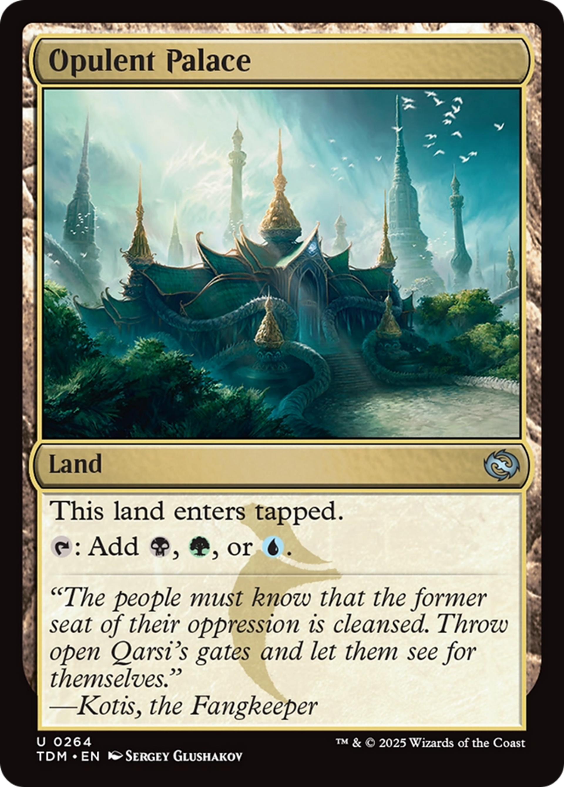 Palais opulent — Tarkir: Dragonstorm — Magic: The Gathering