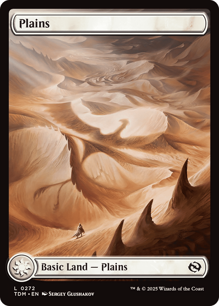 Plains — Tarkir: Dragonstorm — Magic: The Gathering