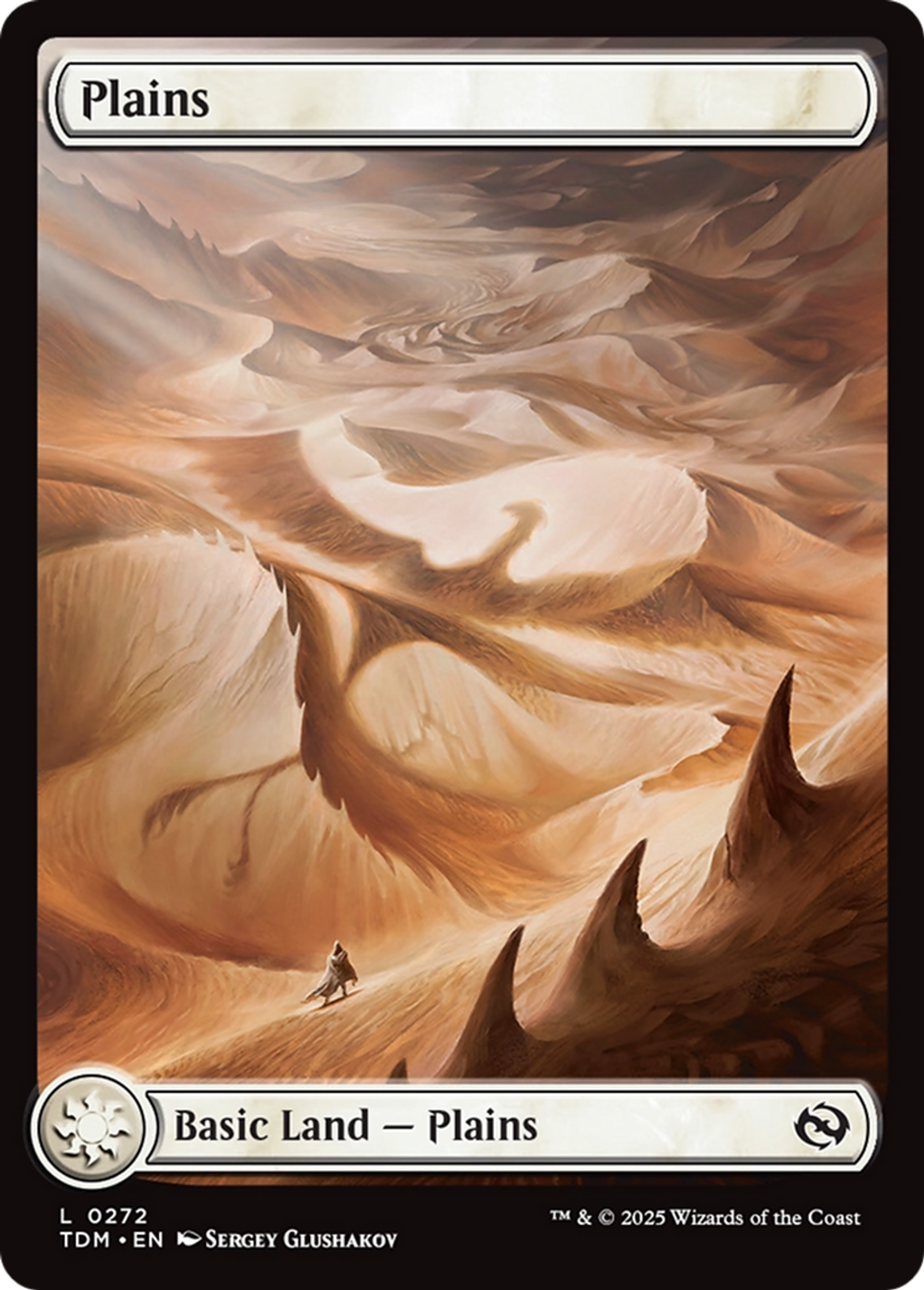 Plains — Tarkir: Dragonstorm — Magic: The Gathering