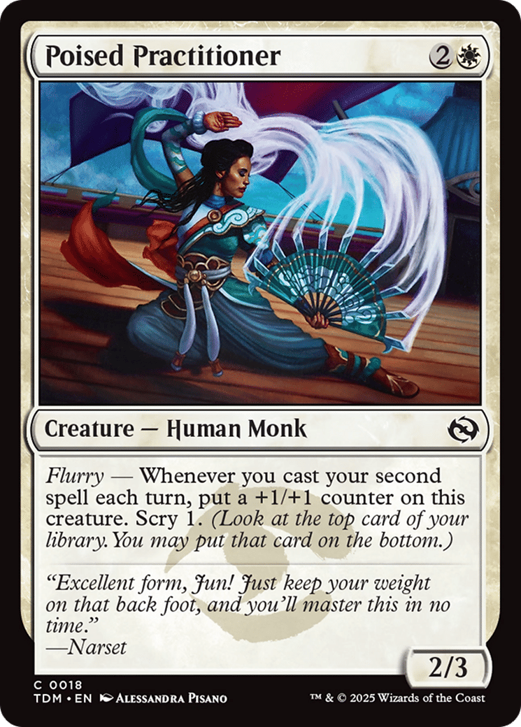 Poised Practitioner — Tarkir: Dragonstorm — Magic: The Gathering