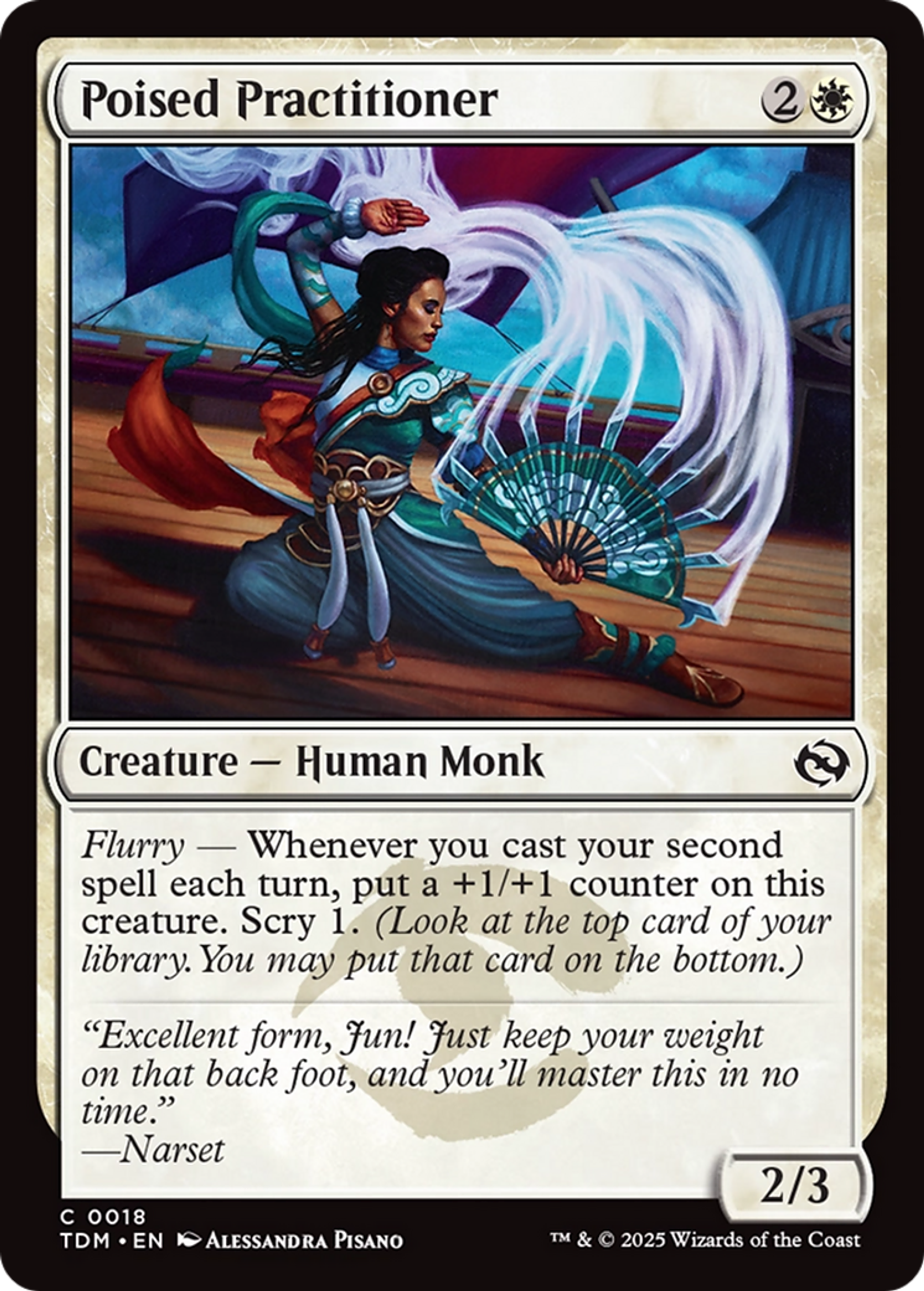 Poised Practitioner — Tarkir: Dragonstorm — Magic: The Gathering