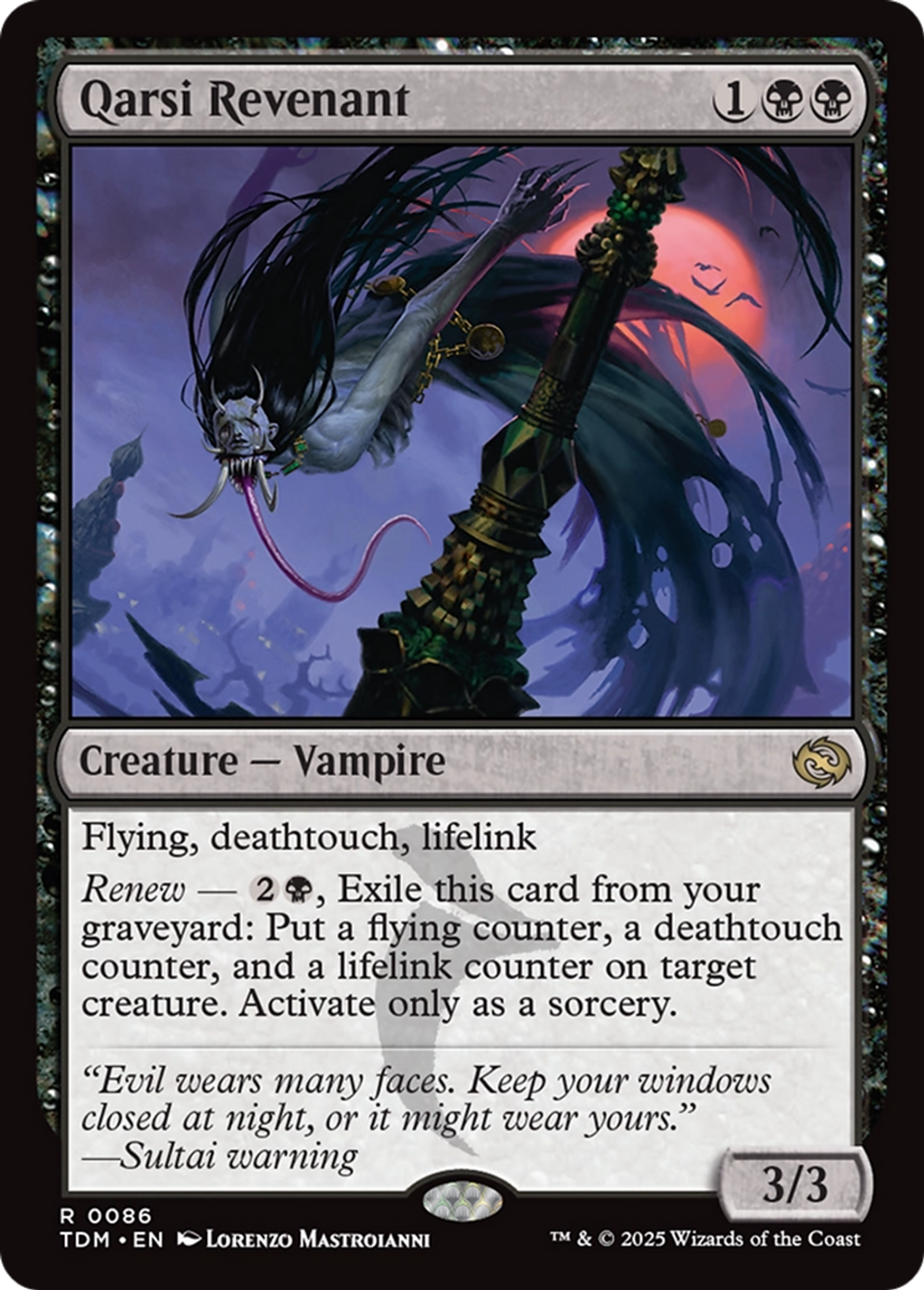 Revenante de Qarsi — Tarkir: Dragonstorm — Magic: The Gathering
