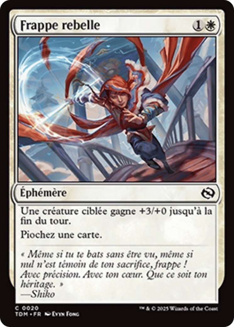 Frappe rebelle — Tarkir: Dragonstorm — Magic: The Gathering