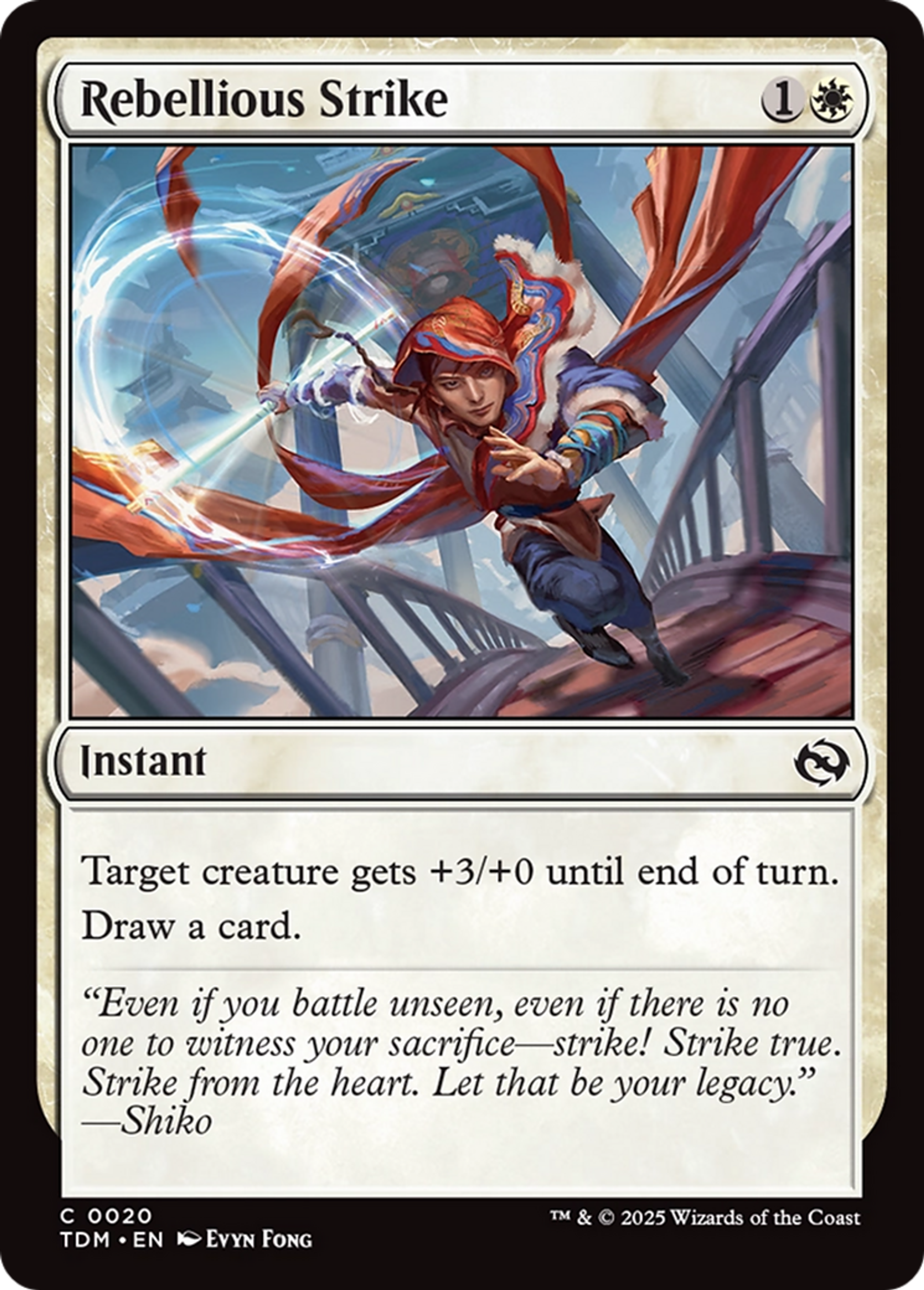 Rebellious Strike — Tarkir: Dragonstorm — Magic: The Gathering