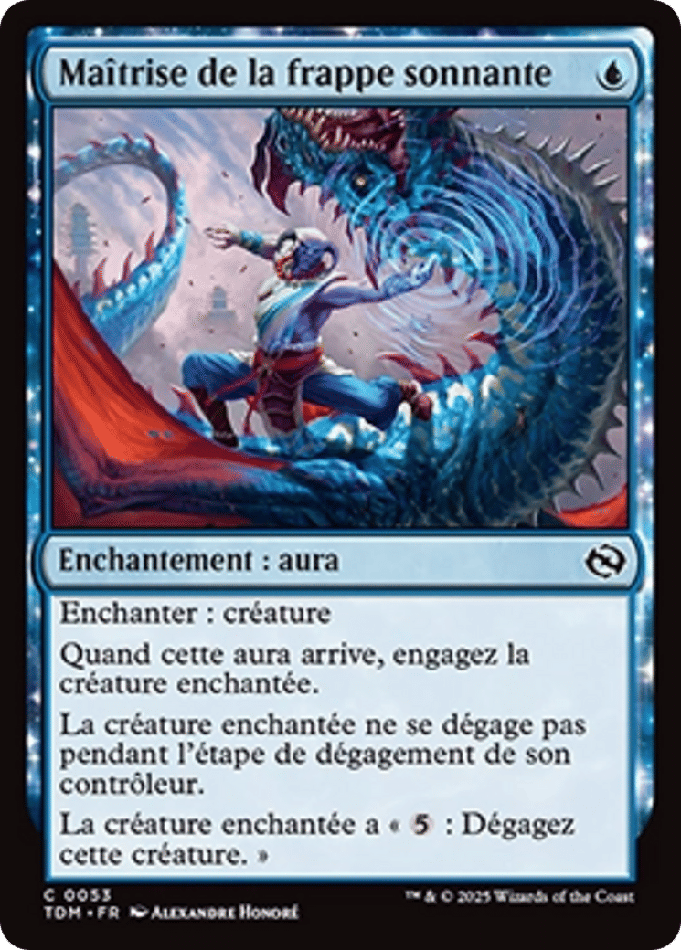 Maîtrise de la frappe sonnante — Tarkir: Dragonstorm — Magic: The Gathering