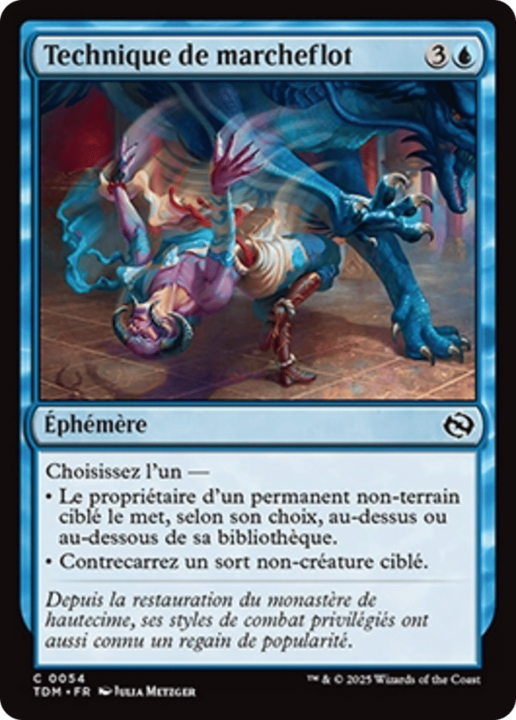 Technique de marcheflot — Tarkir: Dragonstorm — Magic: The Gathering