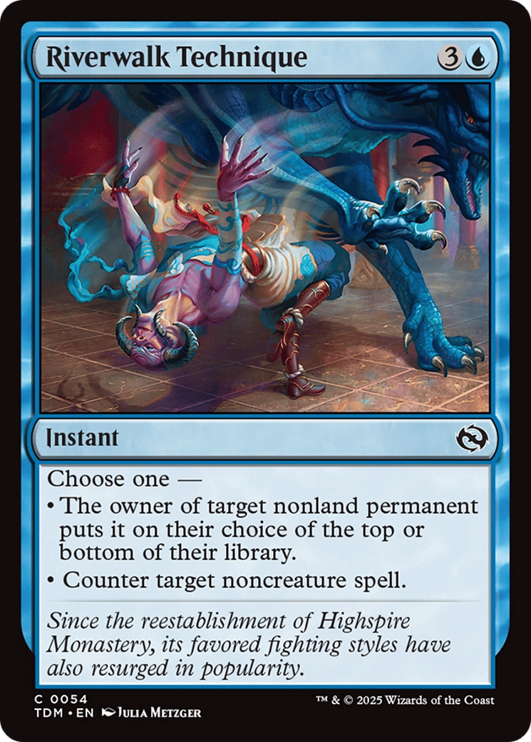 Riverwalk Technique — Tarkir: Dragonstorm — Magic: The Gathering