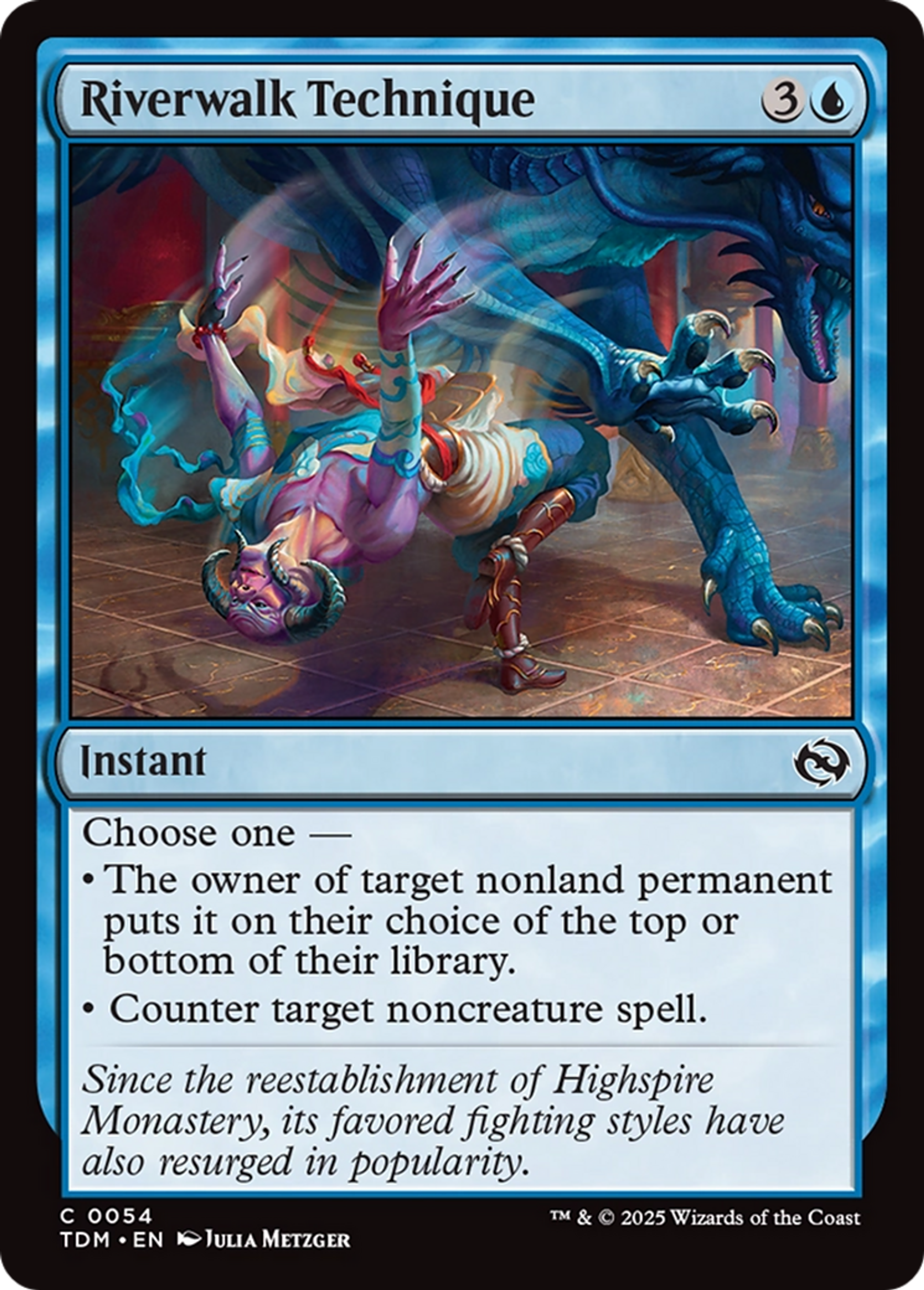 Riverwalk Technique — Tarkir: Dragonstorm — Magic: The Gathering