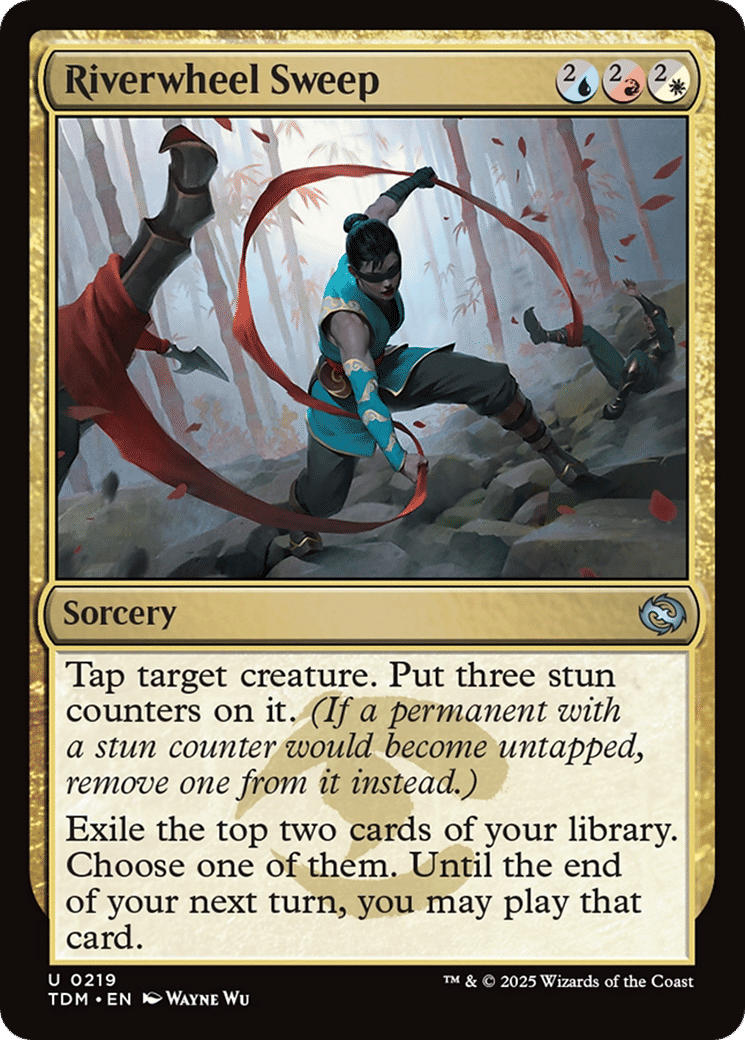 Riverwheel Sweep — Tarkir: Dragonstorm — Magic: The Gathering