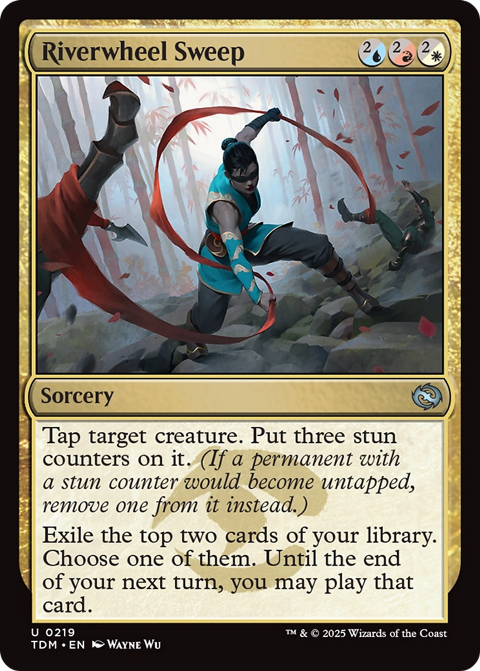 Balayage de Noria — Tarkir: Dragonstorm — Magic: The Gathering