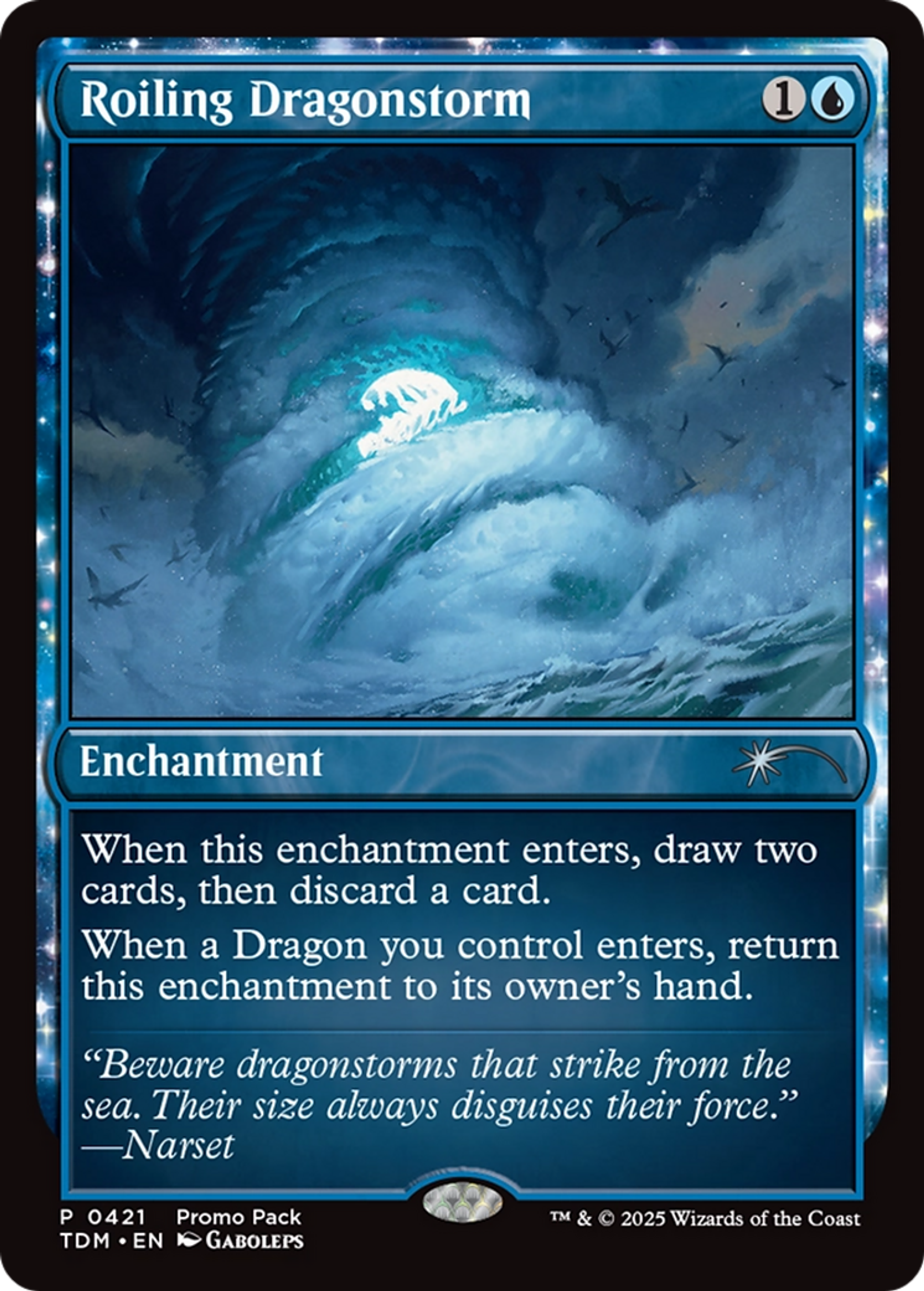 Orage des dragons tourbillonnant — Tarkir: Dragonstorm — Magic: The Gathering