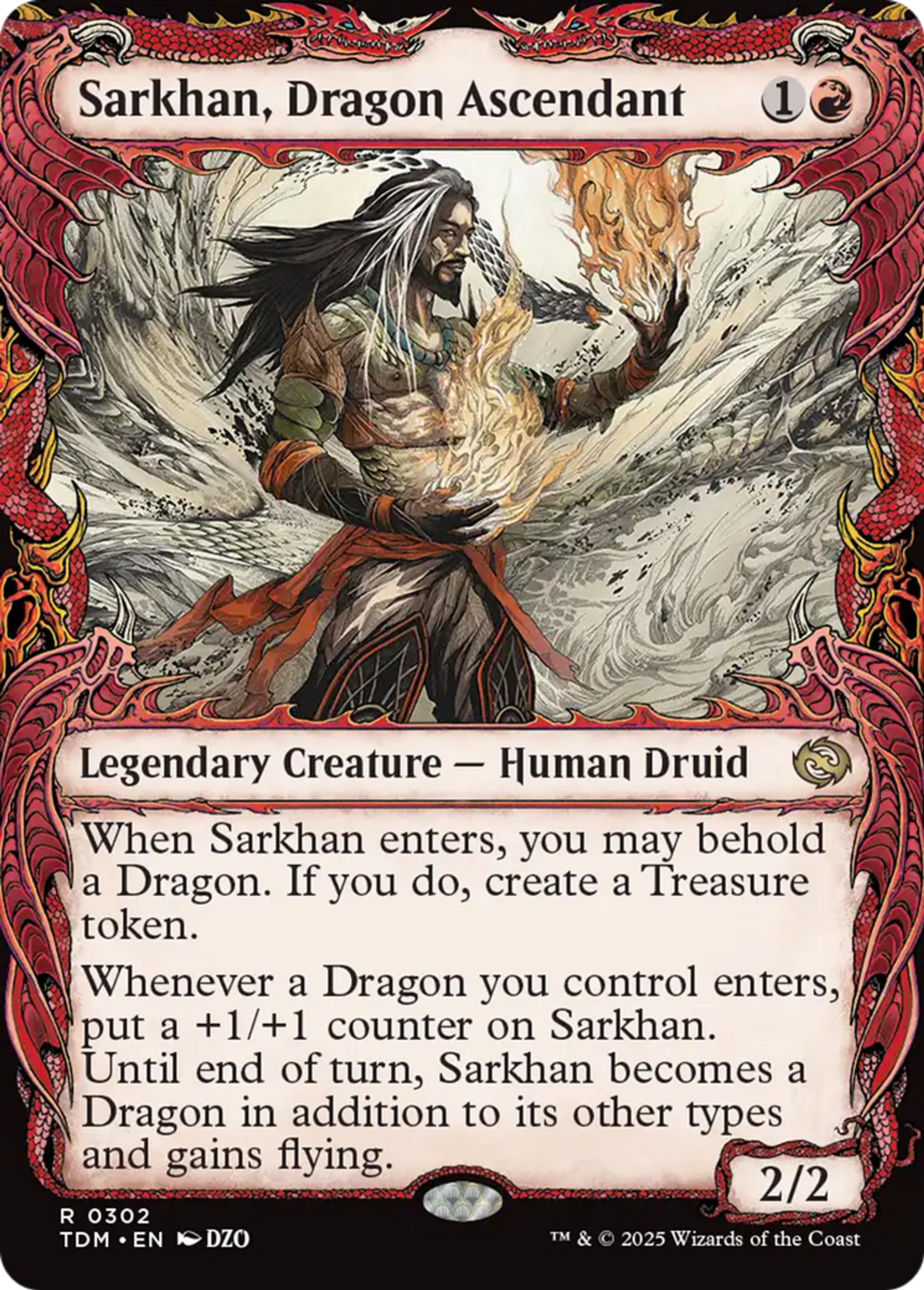 Sarkhan, dragon ascendant — Tarkir: Dragonstorm — Magic: The Gathering