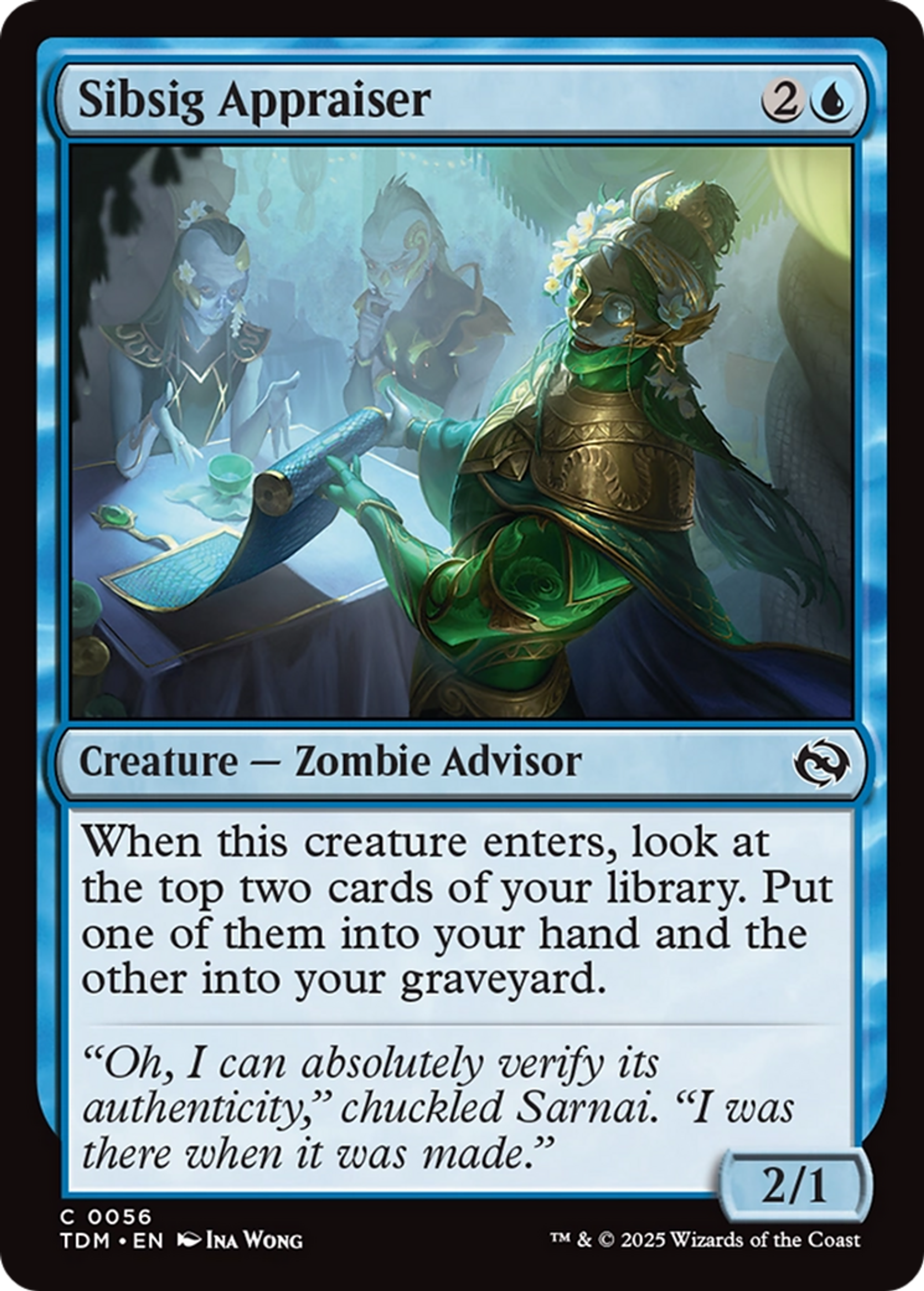 Sibsig Appraiser — Tarkir: Dragonstorm — Magic: The Gathering
