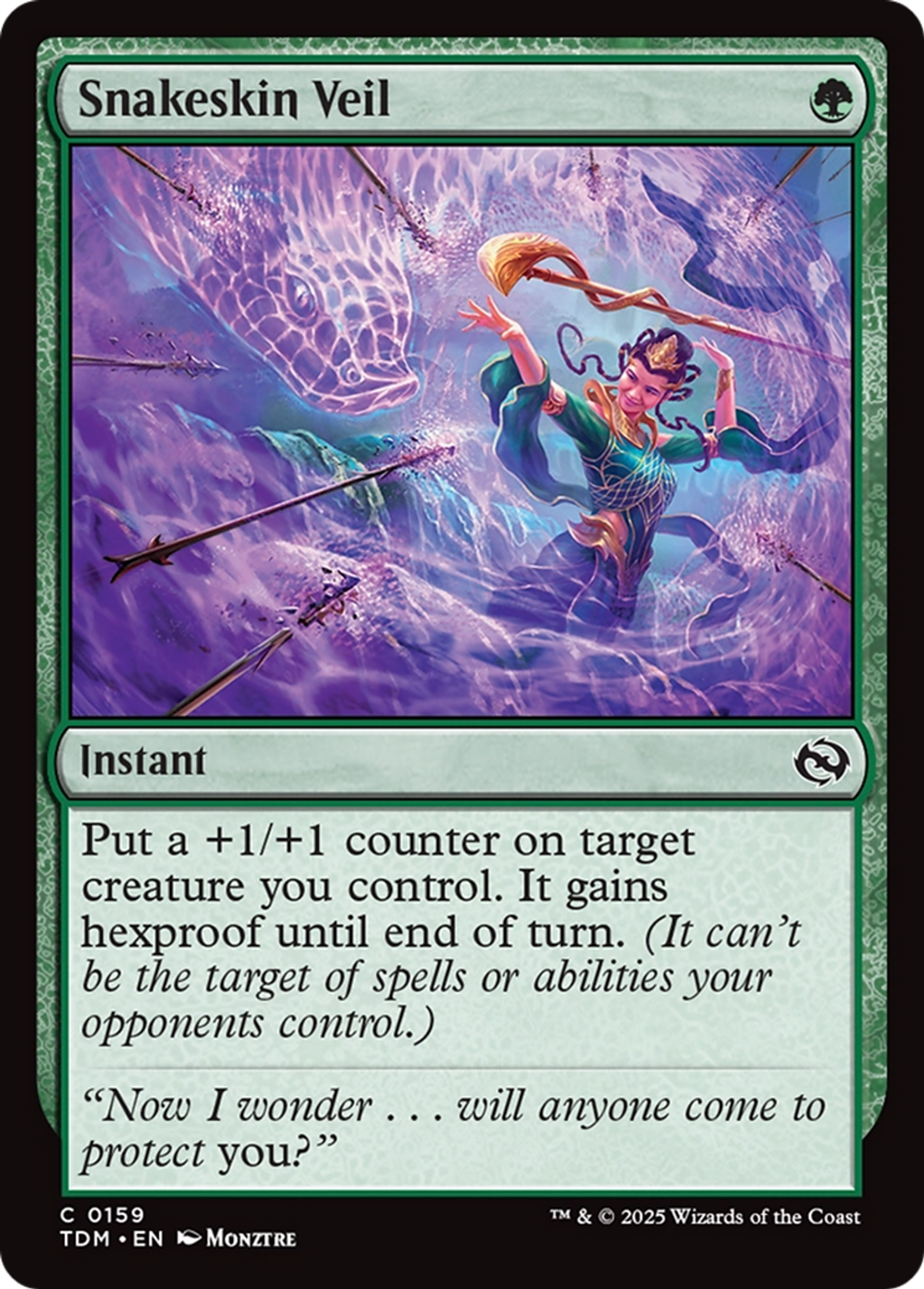 Snakeskin Veil — Tarkir: Dragonstorm — Magic: The Gathering
