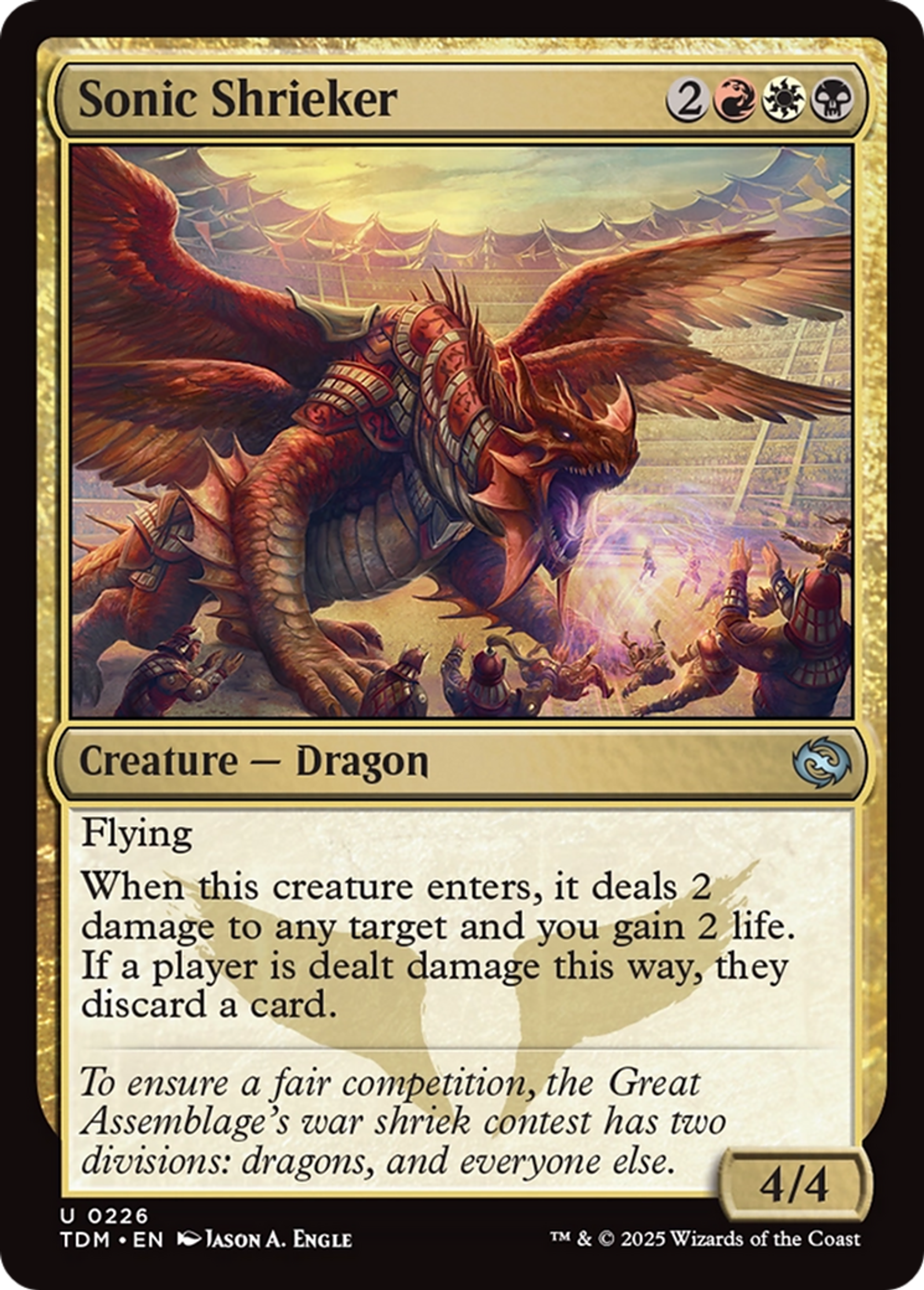 Hurleur sonique — Tarkir: Dragonstorm — Magic: The Gathering