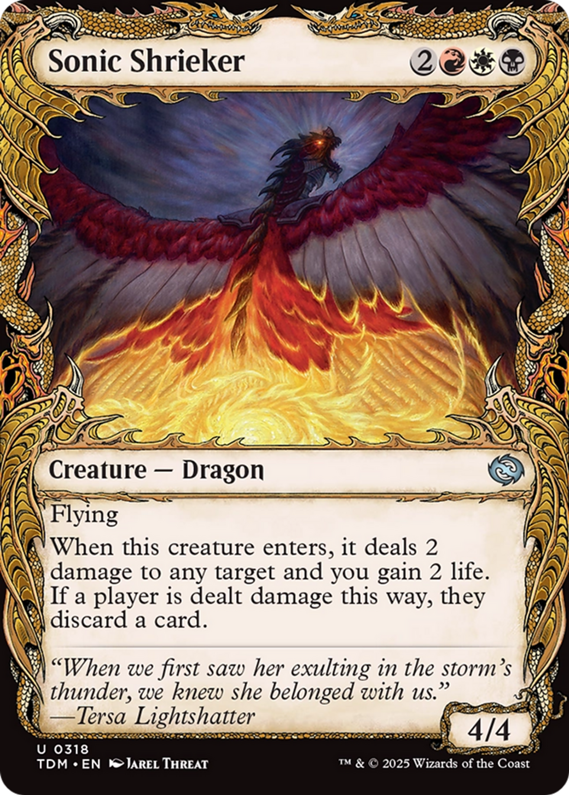 Sonic Shrieker — Tarkir: Dragonstorm — Magic: The Gathering