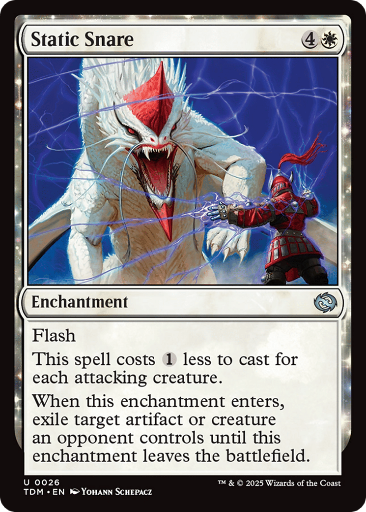 Static Snare — Tarkir: Dragonstorm — Magic: The Gathering