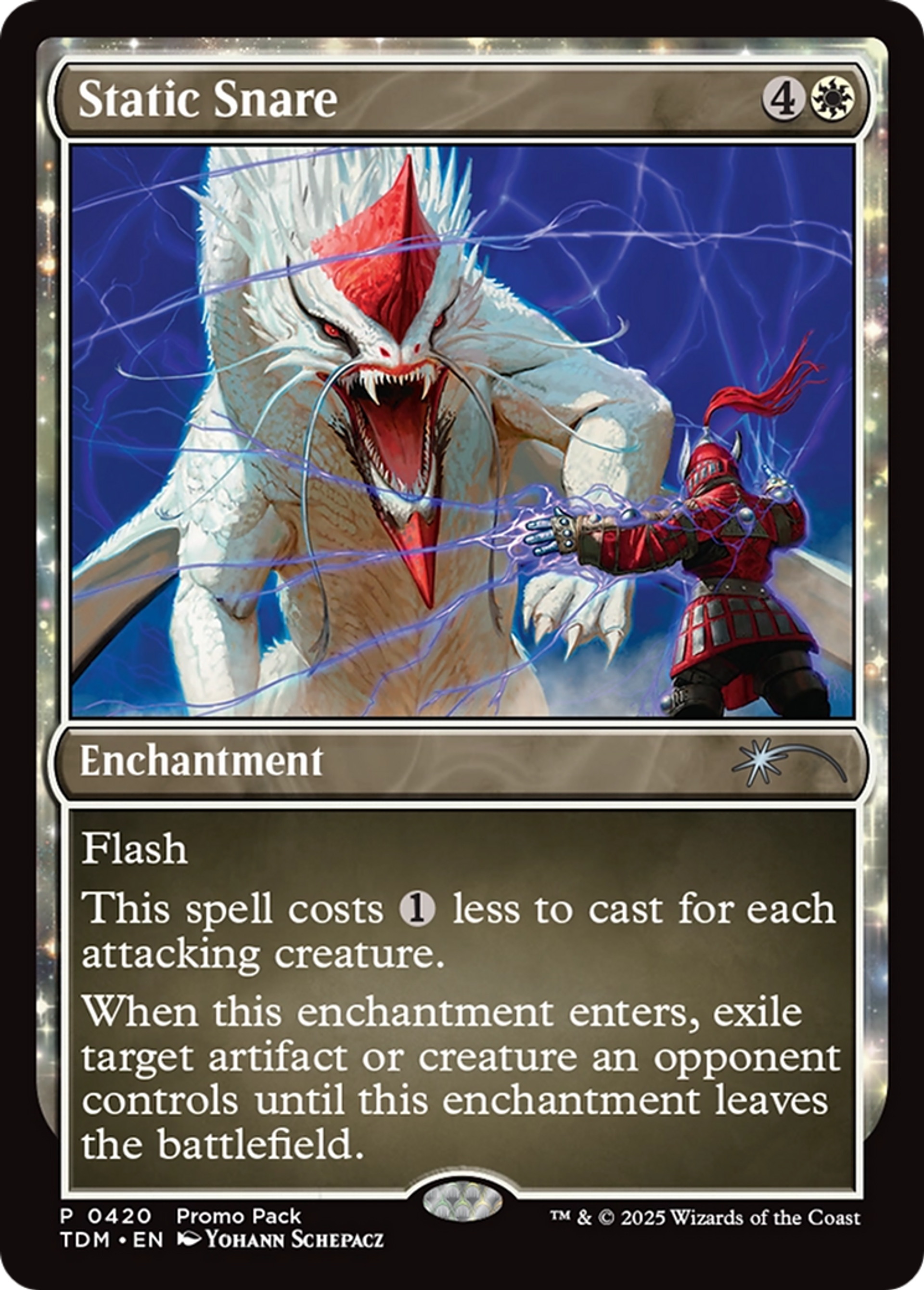 Static Snare — Tarkir: Dragonstorm — Magic: The Gathering