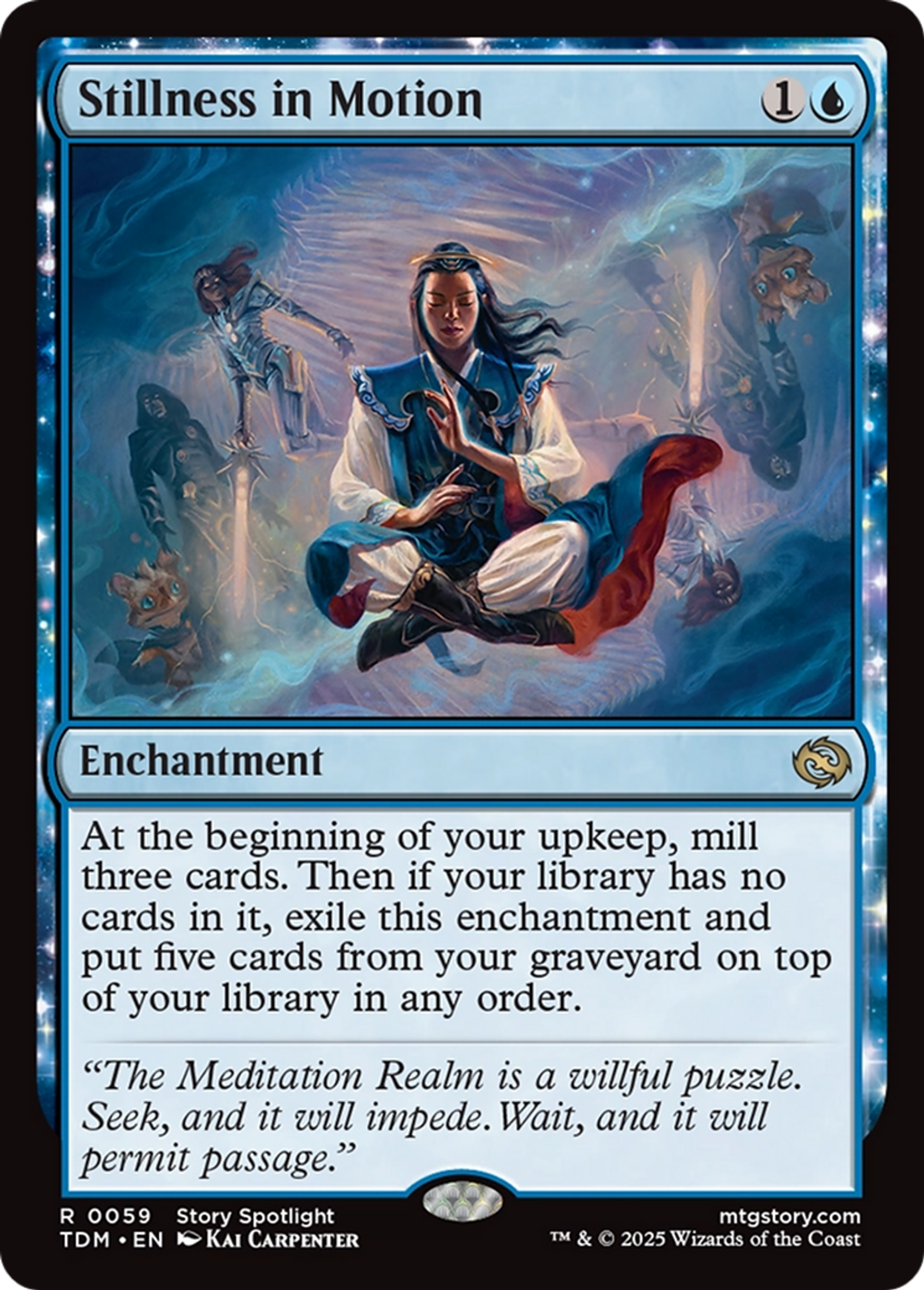 Immobilité en mouvement — Tarkir: Dragonstorm — Magic: The Gathering