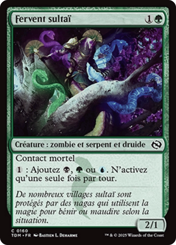 Fervent sultaï — Tarkir: Dragonstorm — Magic: The Gathering