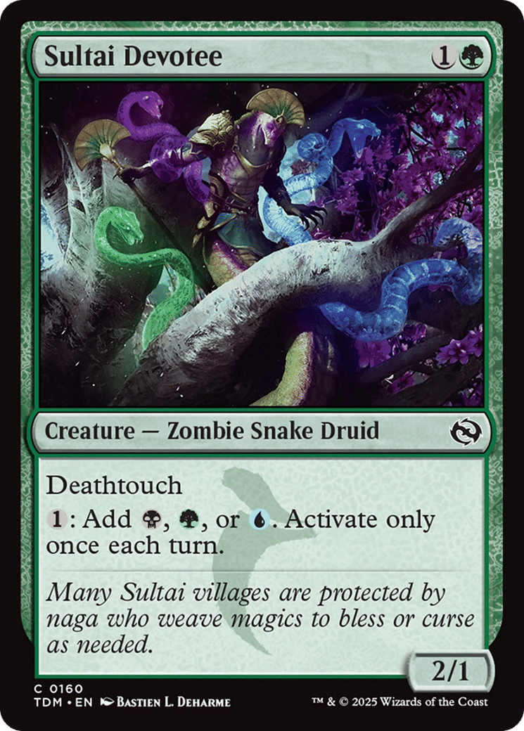 Sultai Devotee — Tarkir: Dragonstorm — Magic: The Gathering