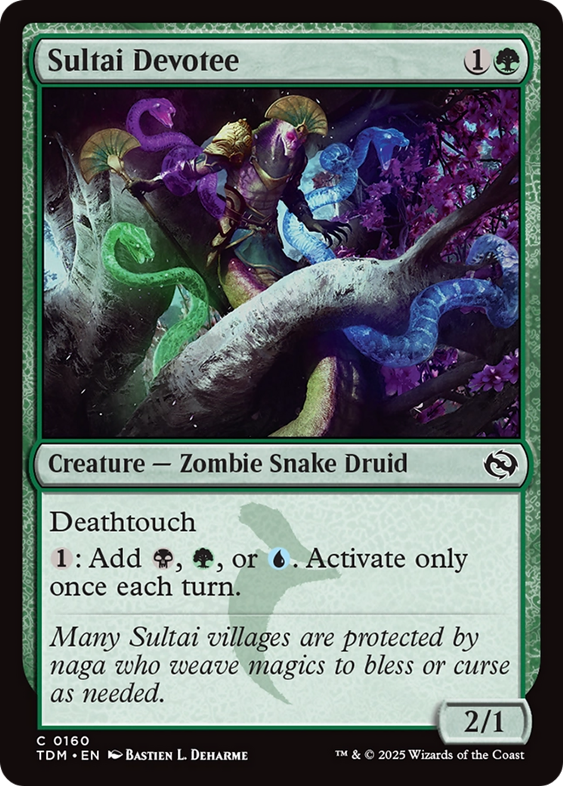 Sultai Devotee — Tarkir: Dragonstorm — Magic: The Gathering
