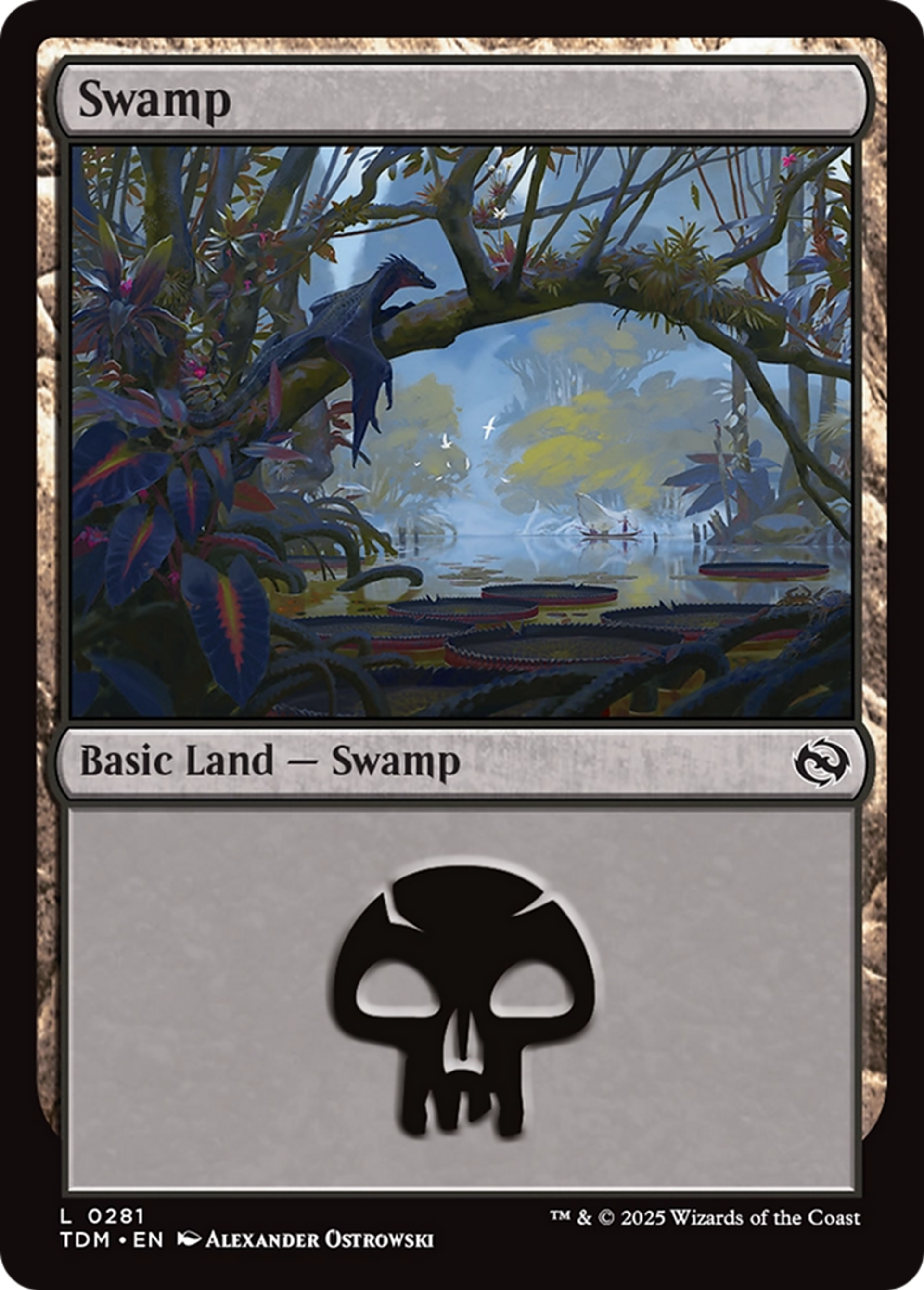 Swamp — Tarkir: Dragonstorm — Magic: The Gathering