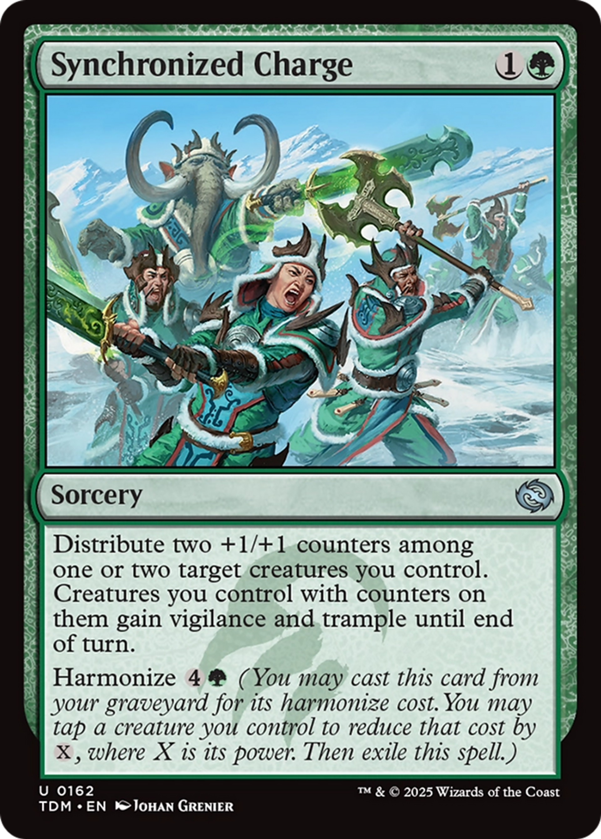 Charge synchronisée — Tarkir: Dragonstorm — Magic: The Gathering