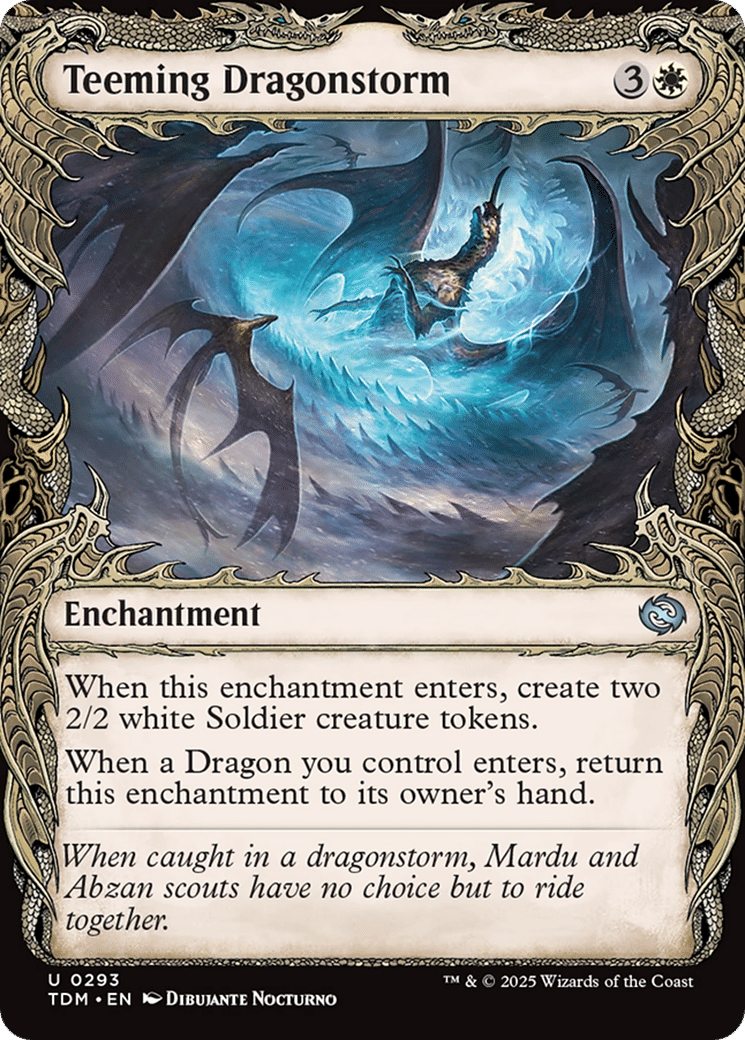 Teeming Dragonstorm — Tarkir: Dragonstorm — Magic: The Gathering