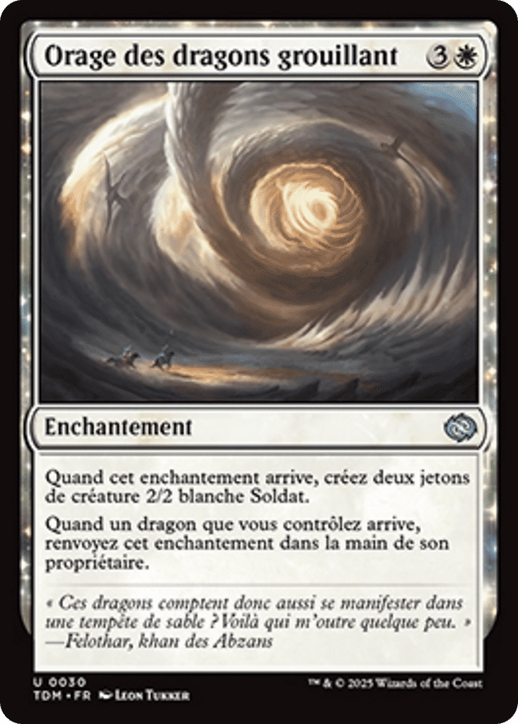 Orage des dragons grouillant — Tarkir: Dragonstorm — Magic: The Gathering
