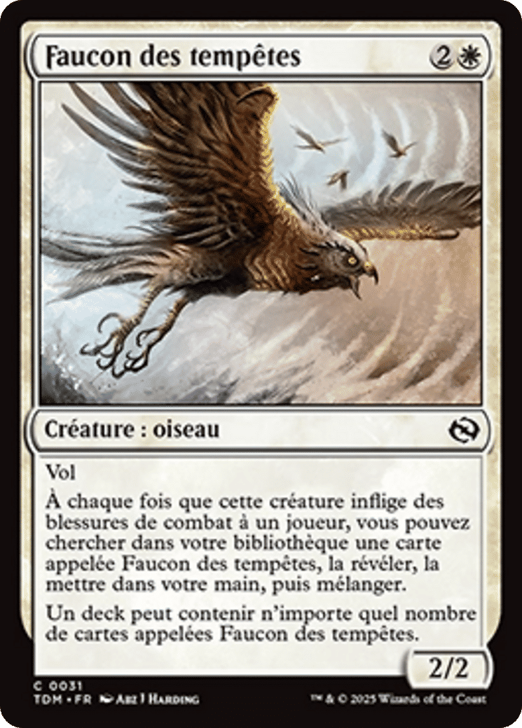 Faucon des tempêtes — Tarkir: Dragonstorm — Magic: The Gathering